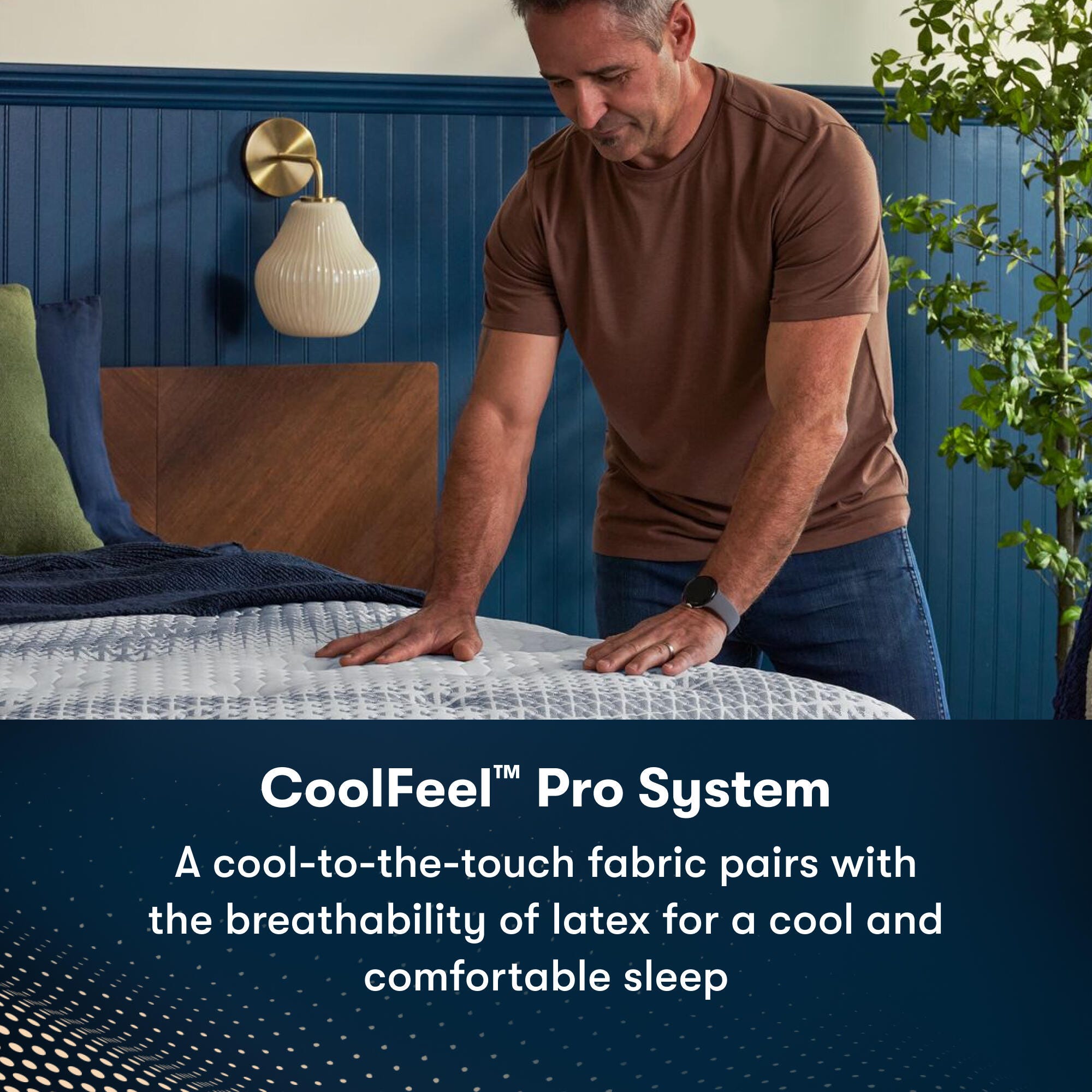 Serta iComfortPro Chelsea Medium Tight Top 12 in. King Mattress, White, large