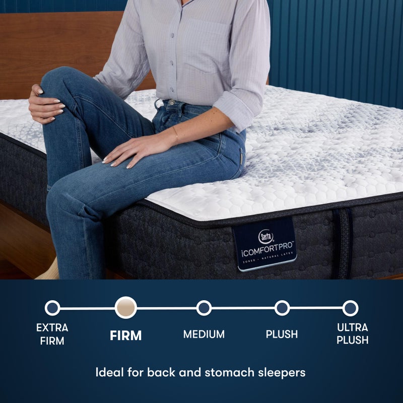 Serta iComfortPro Ambrose Firm Tight Top 13 in. Queen Mattress
