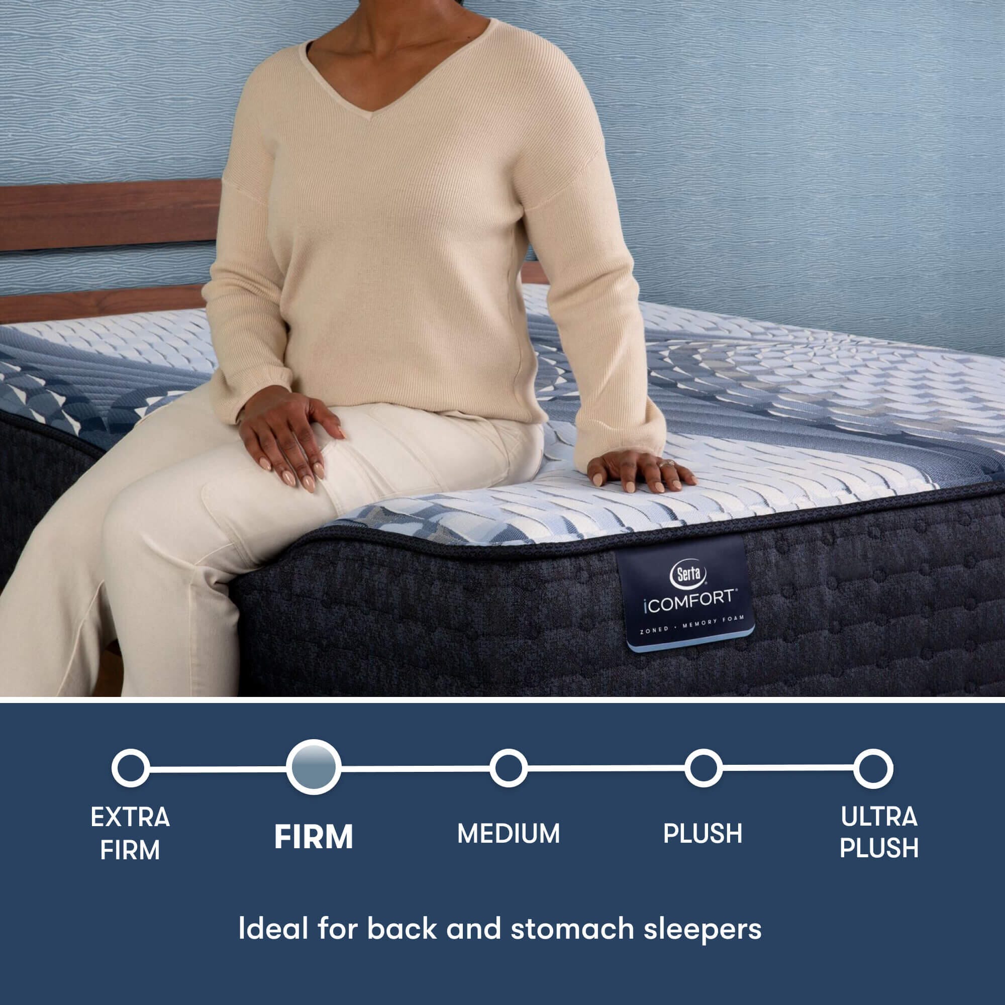 Serta iComfort Elana Firm 11.5 in. Queen Mattress | Ashley