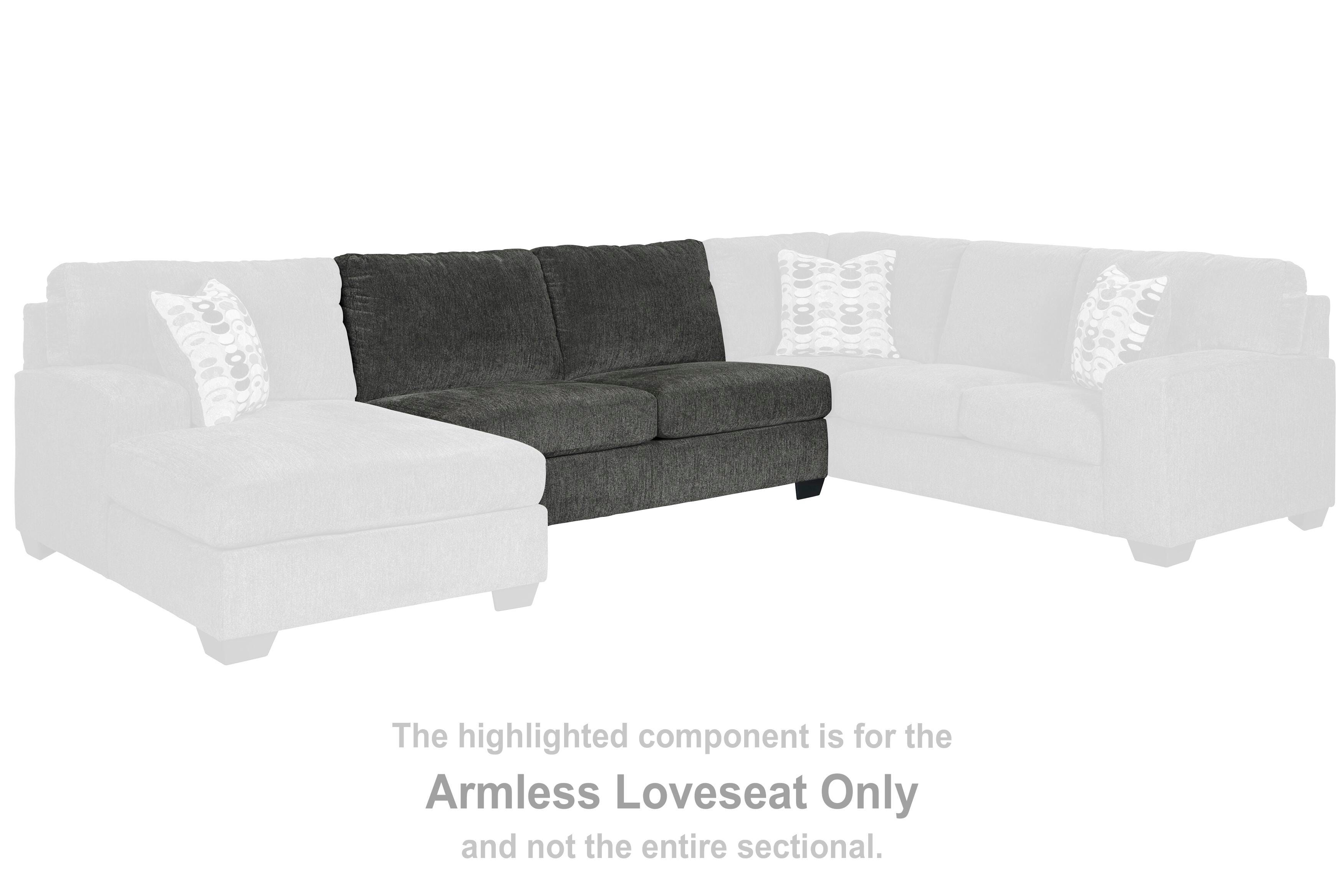 Ballinasloe Armless Loveseat - image 2