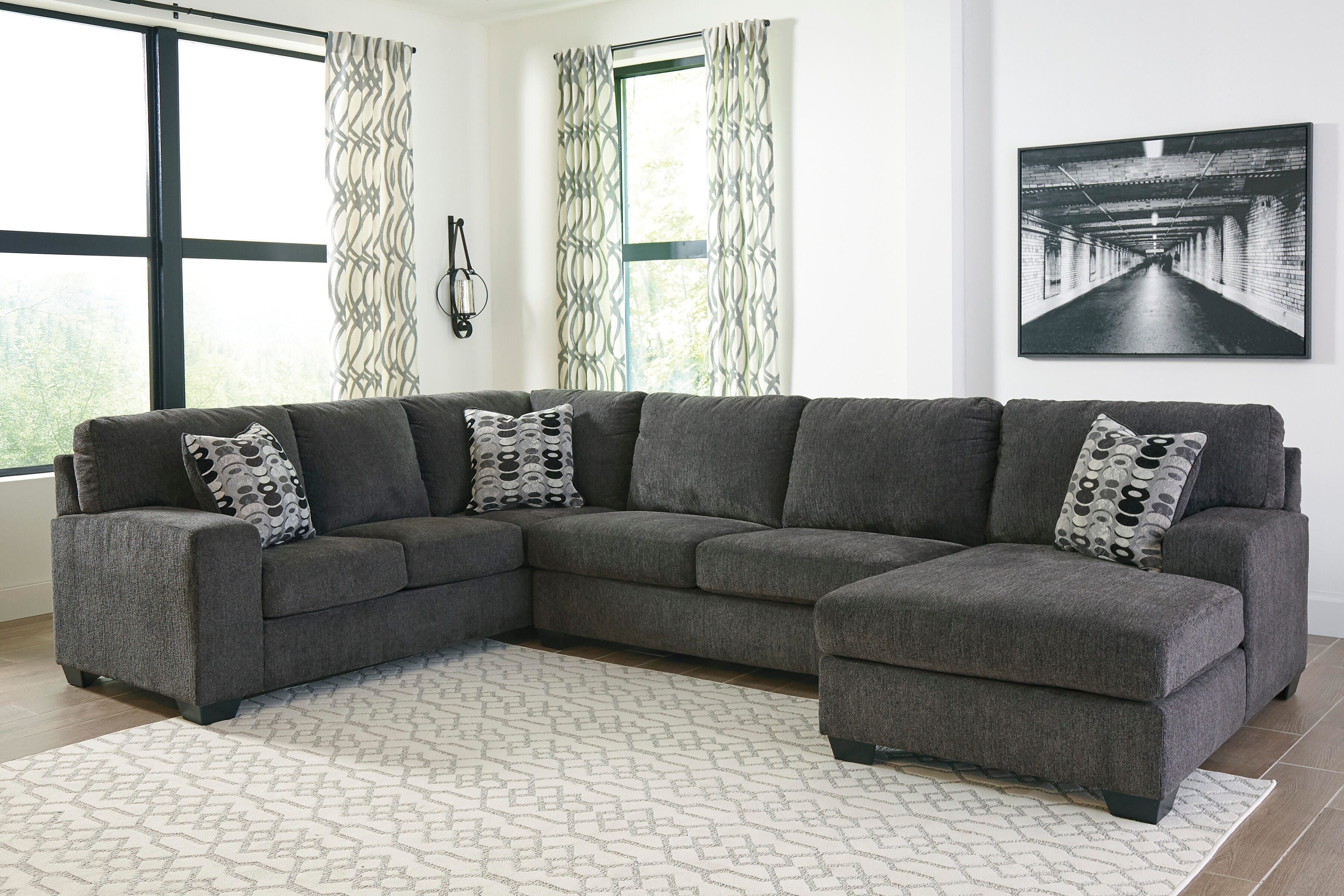 Ballinasloe 3-Piece Sectional and Ottoman - image 7