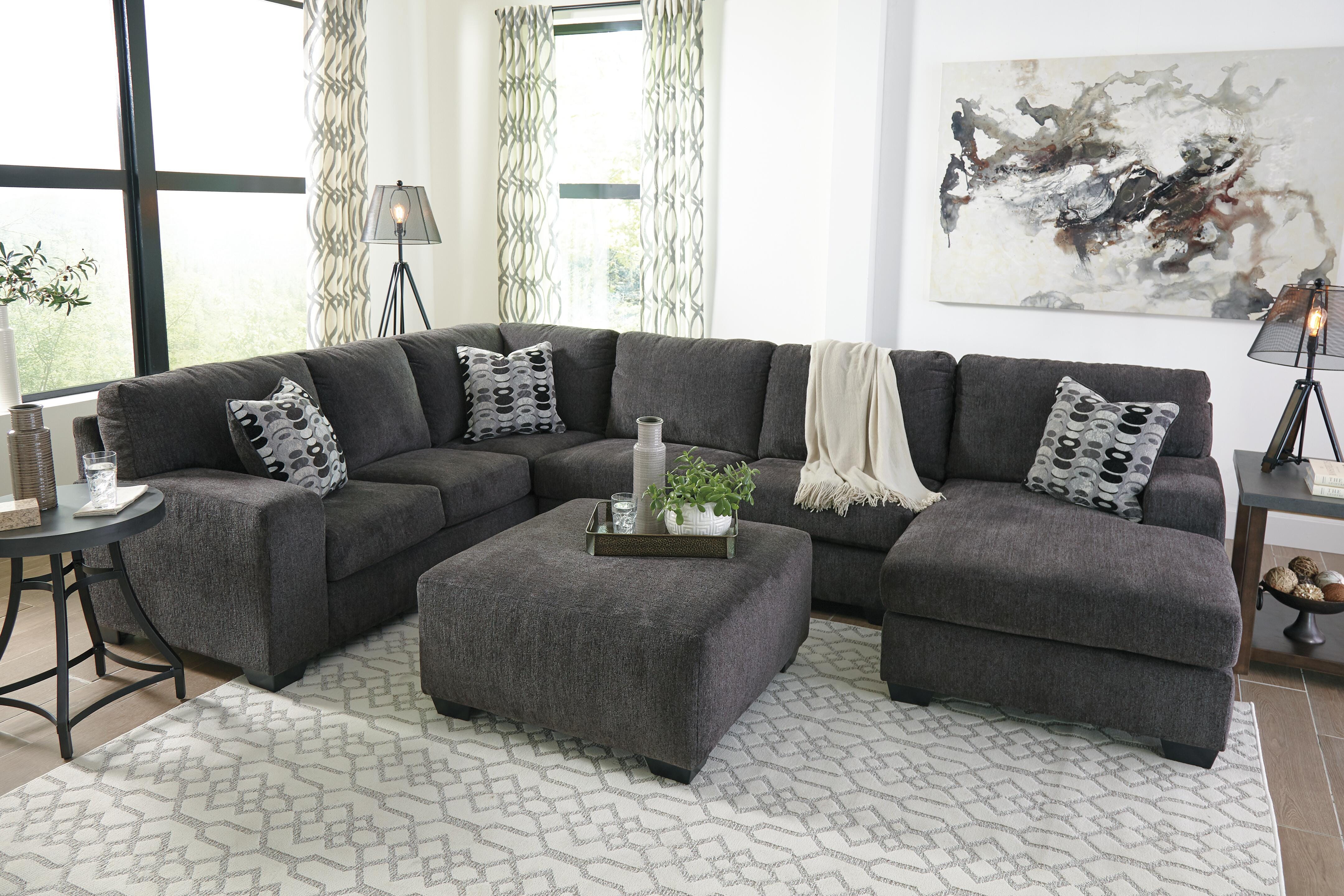 Ballinasloe 3-Piece Sectional and Ottoman - image 1