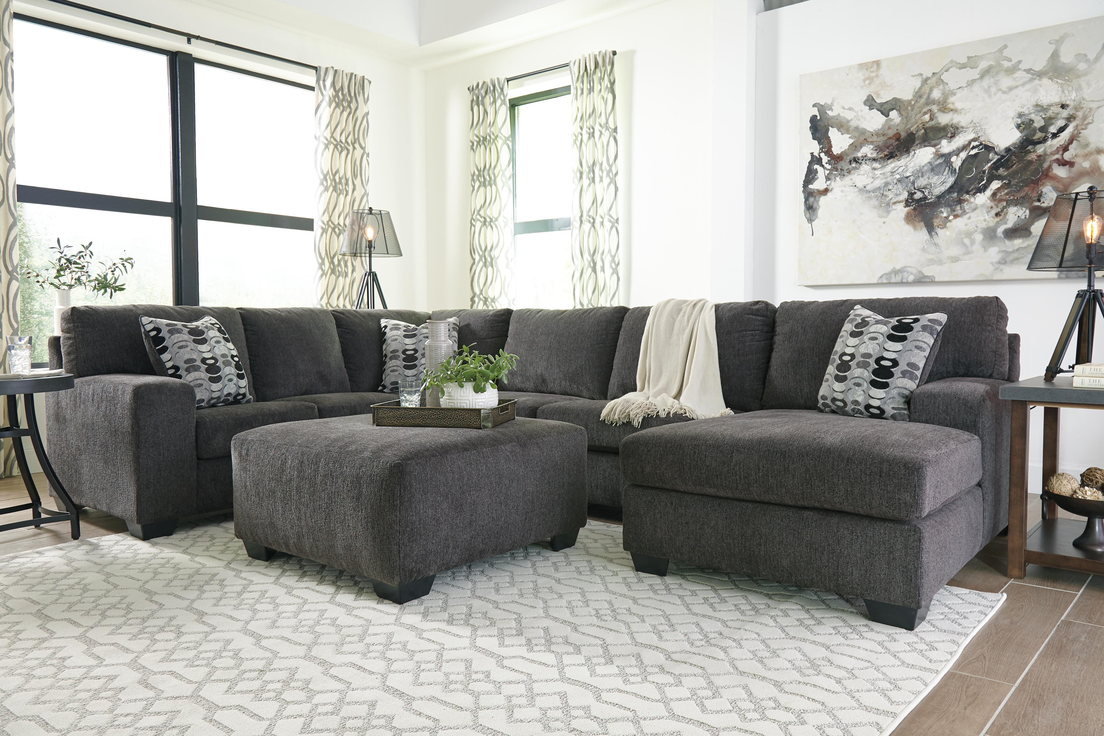 Ballinasloe 3-Piece Sectional and Ottoman - image 9