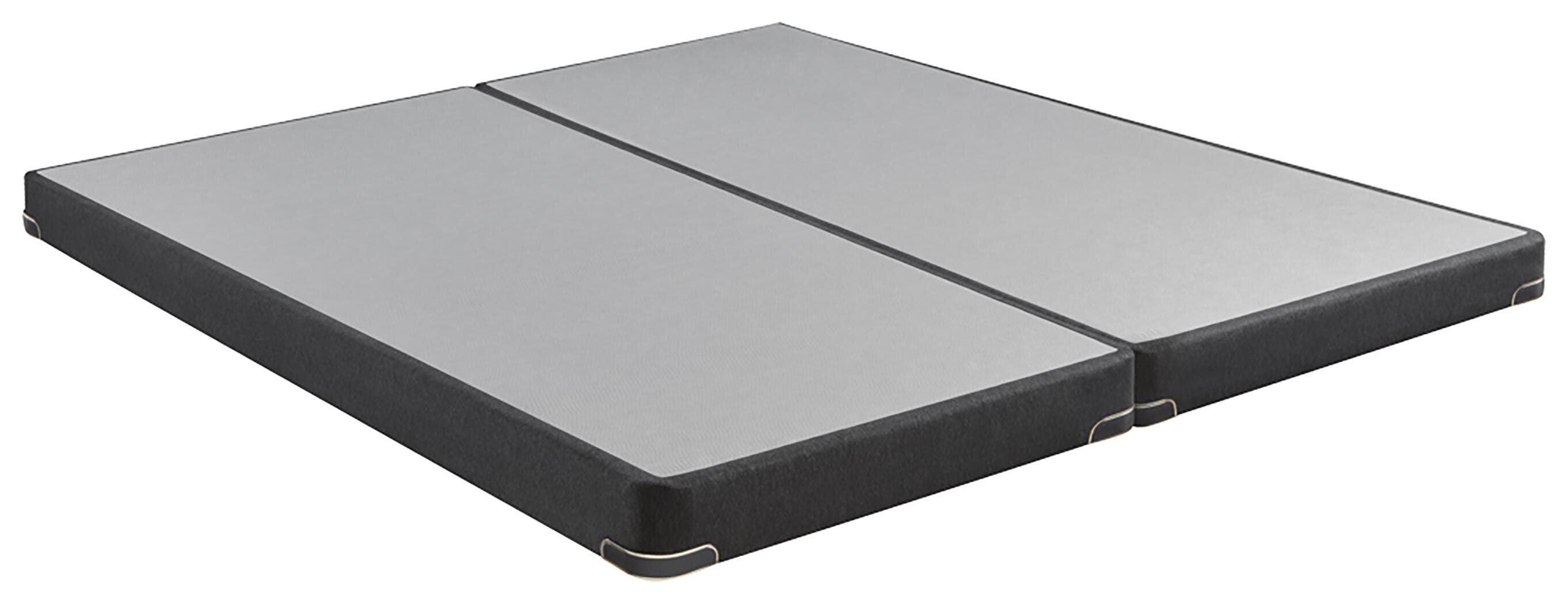 Beautyrest&reg; Lux Diamond Series Split Queen Low Profile Foundation, Gray/Black, large