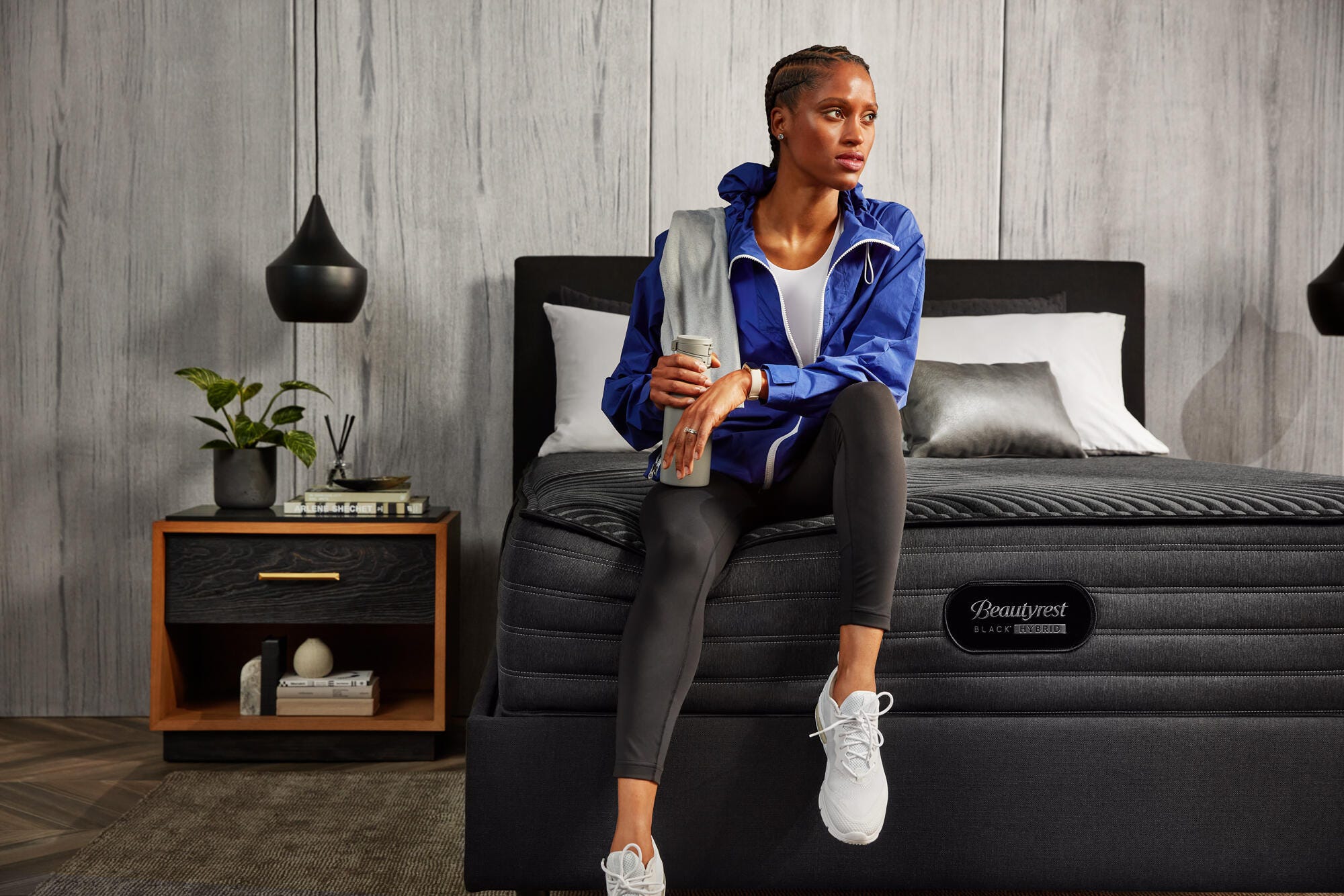 Beautyrest&reg; Lux Diamond Series LX-Class Firm Tight Top Split California King Mattress, , rollover