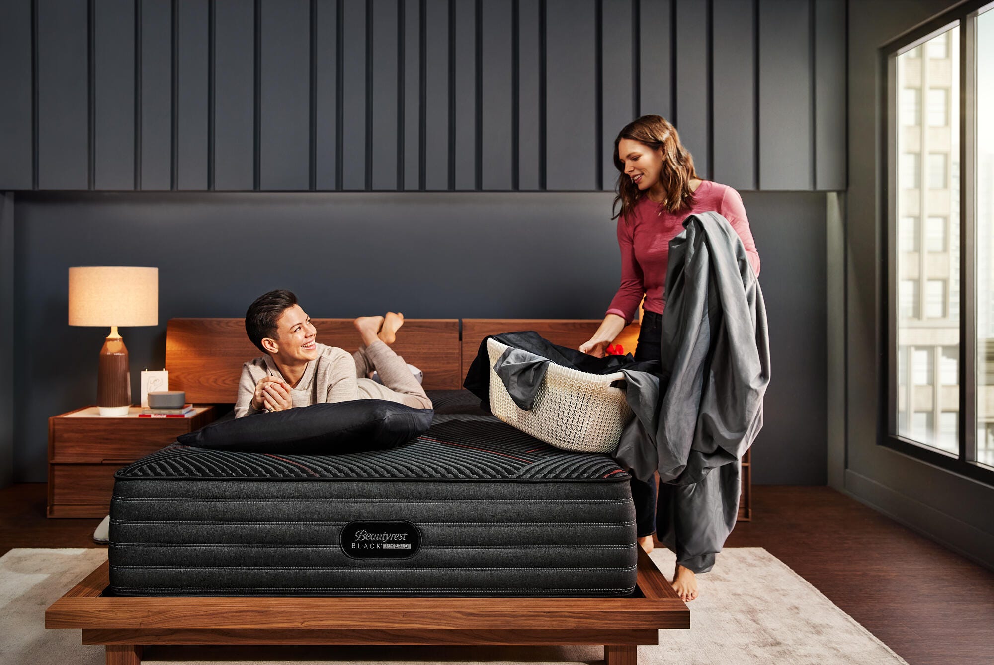 Beautyrest Black® CX-Class Plush Tight Top Split California King