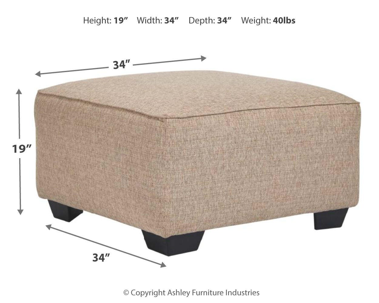 Baceno Oversized Ottoman - image 4