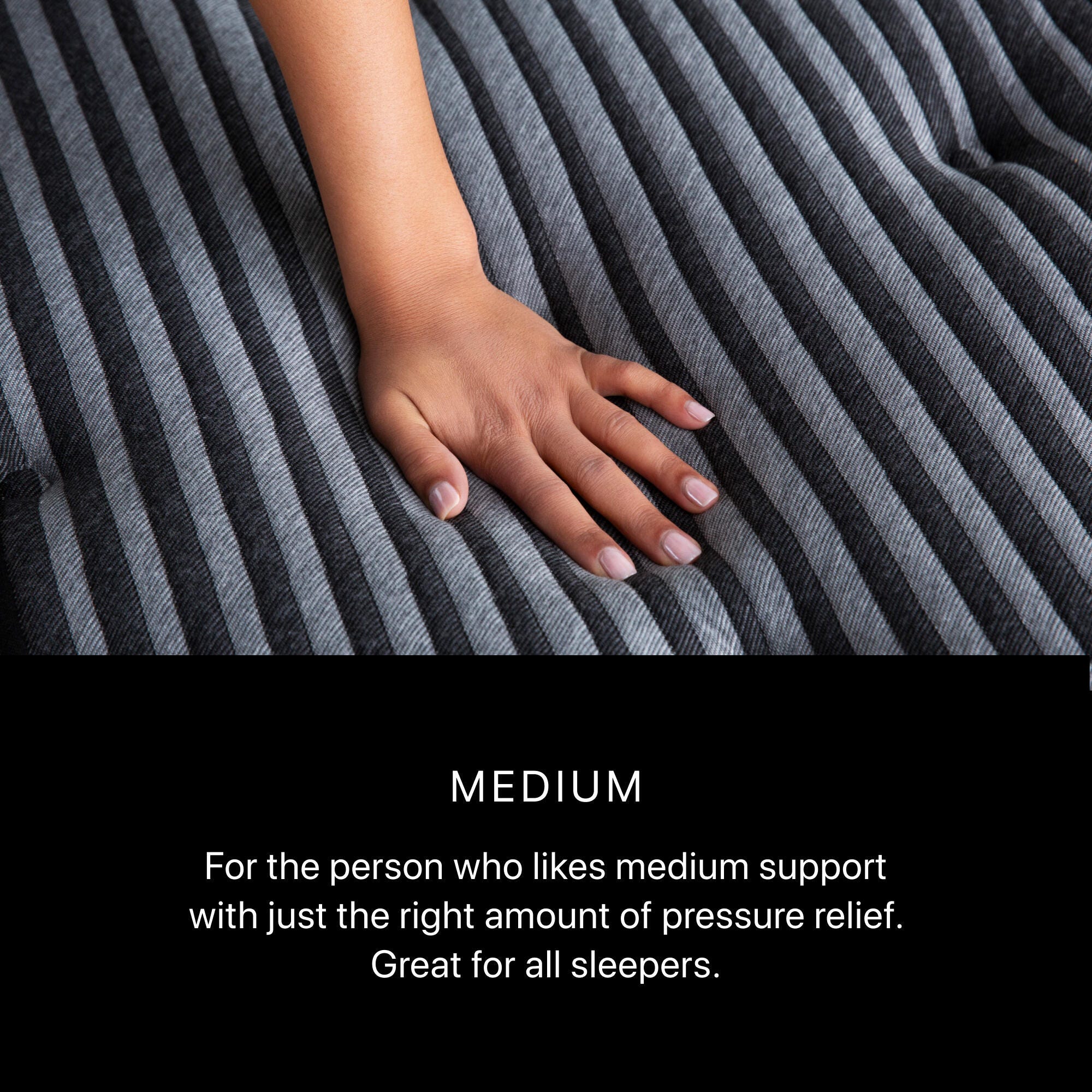 Beautyrest Black Series One Medium 14.25" Twin XL Mattress, Gray, large