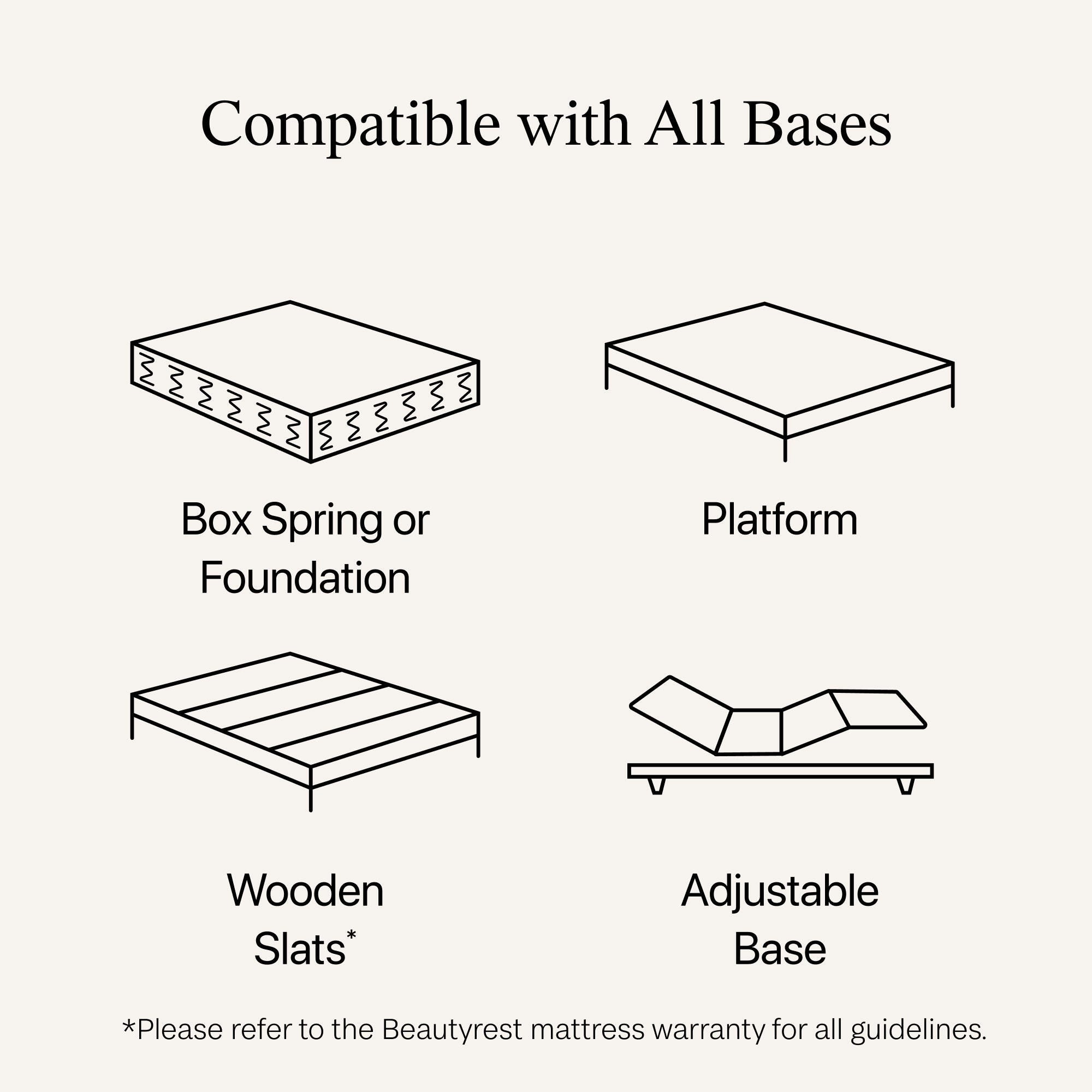 Beautyrest Black Series Two Medium 15.5" Full Mattress, Black, large