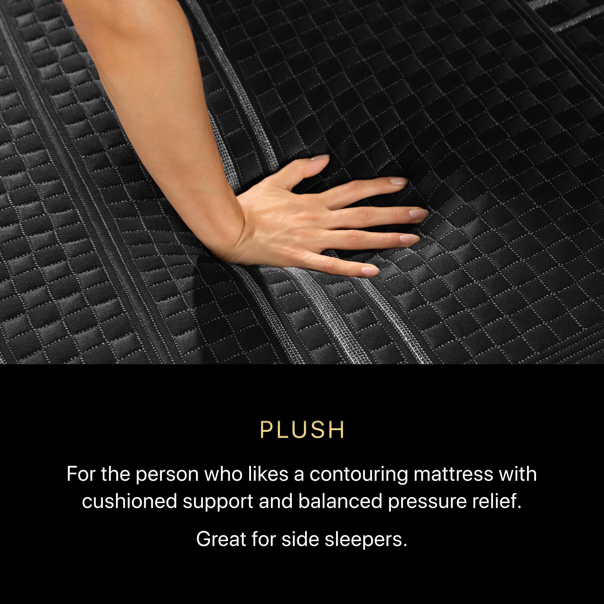Beautyrest Black® Hybrid Series One Plush 12.5 in. Queen Mattress