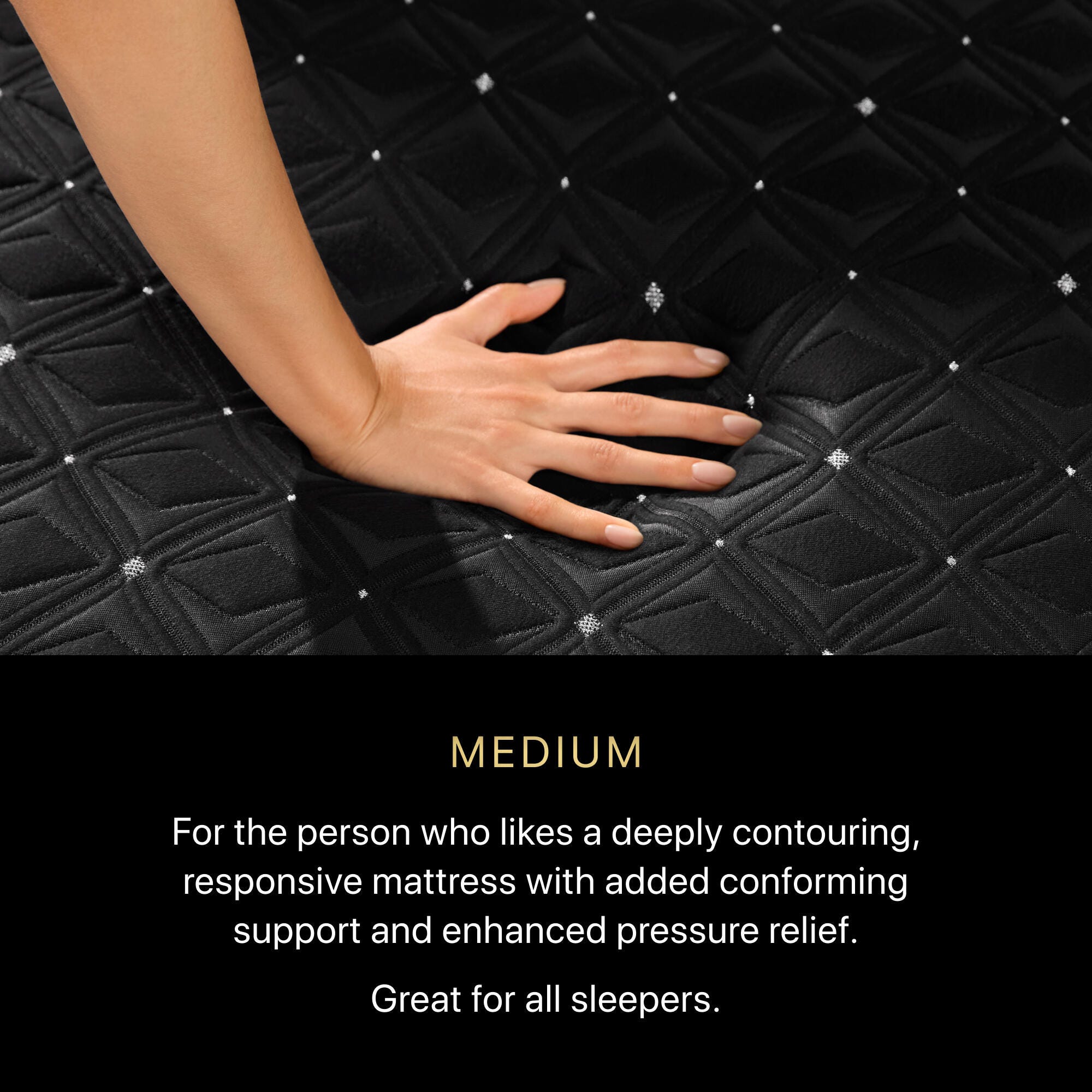 Beautyrest Black® Hybrid Series Three Medium 15 in. King Mattress