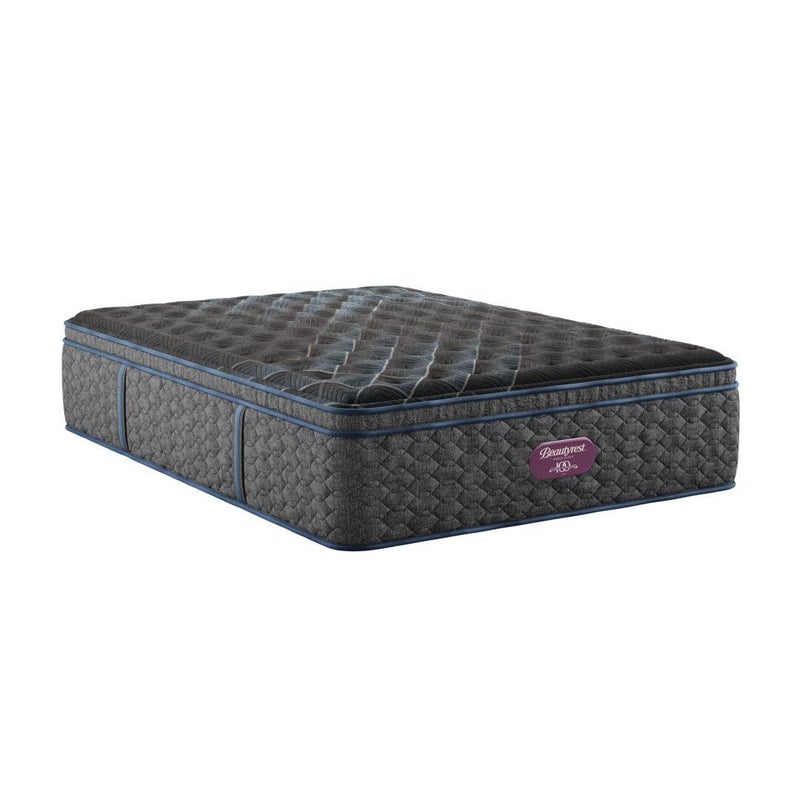Beautyrest World Class Level Four Firm Pillow Top 16.25 in. King Mattress, Black