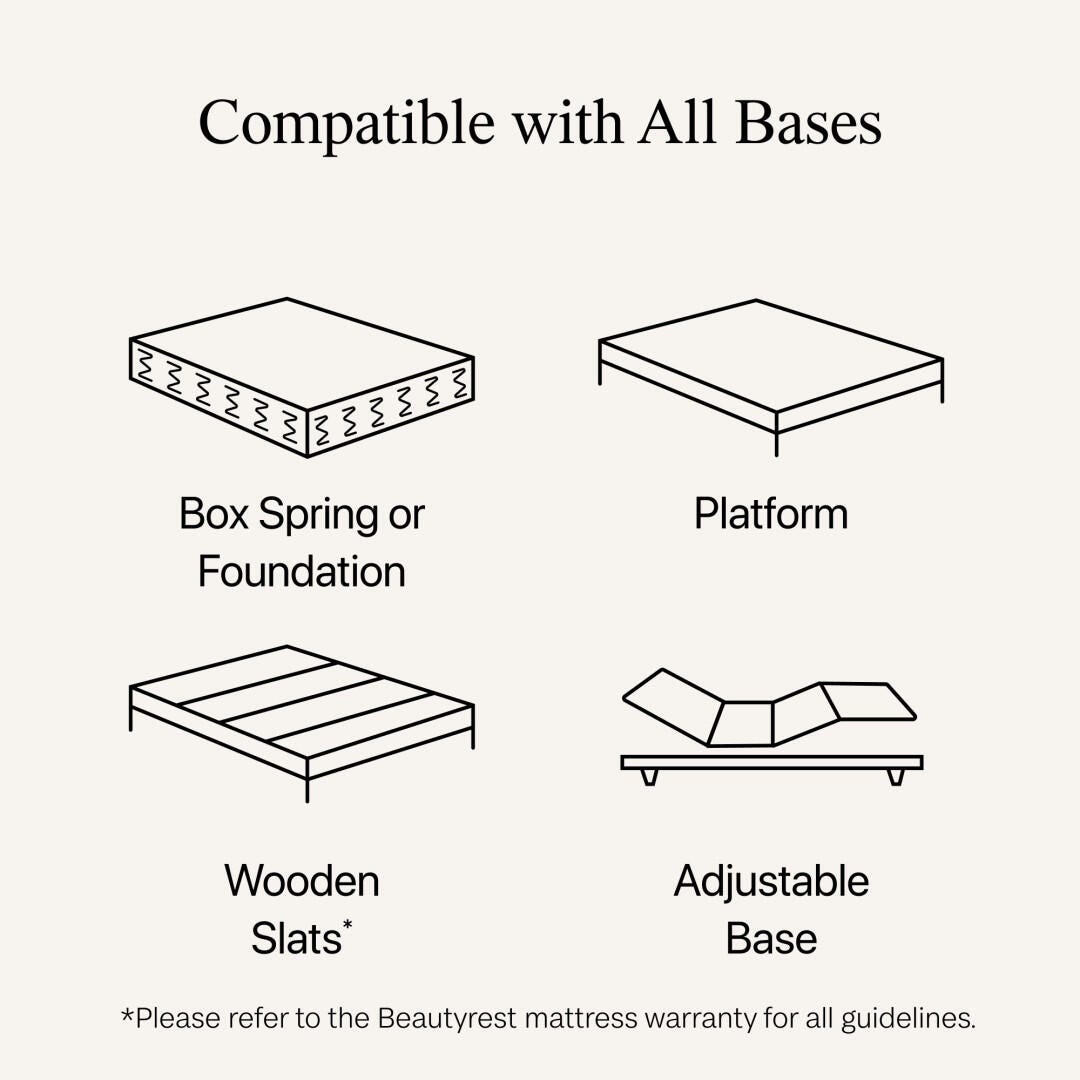 Beautyrest Level Two Medium 14 in. King Mattress, Black, large