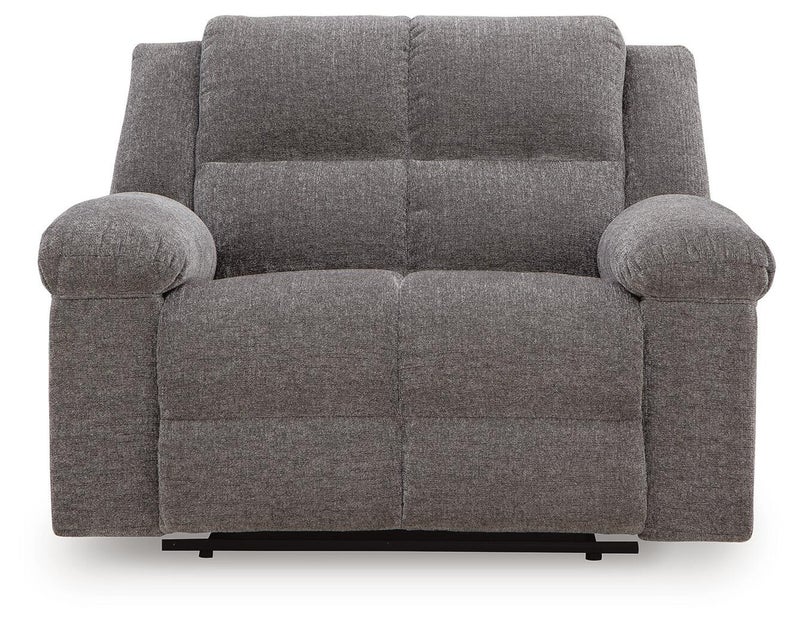 Orlen Oversized Next-Gen Nuvella™ Performance Fabric Manual Recliner, Carbon