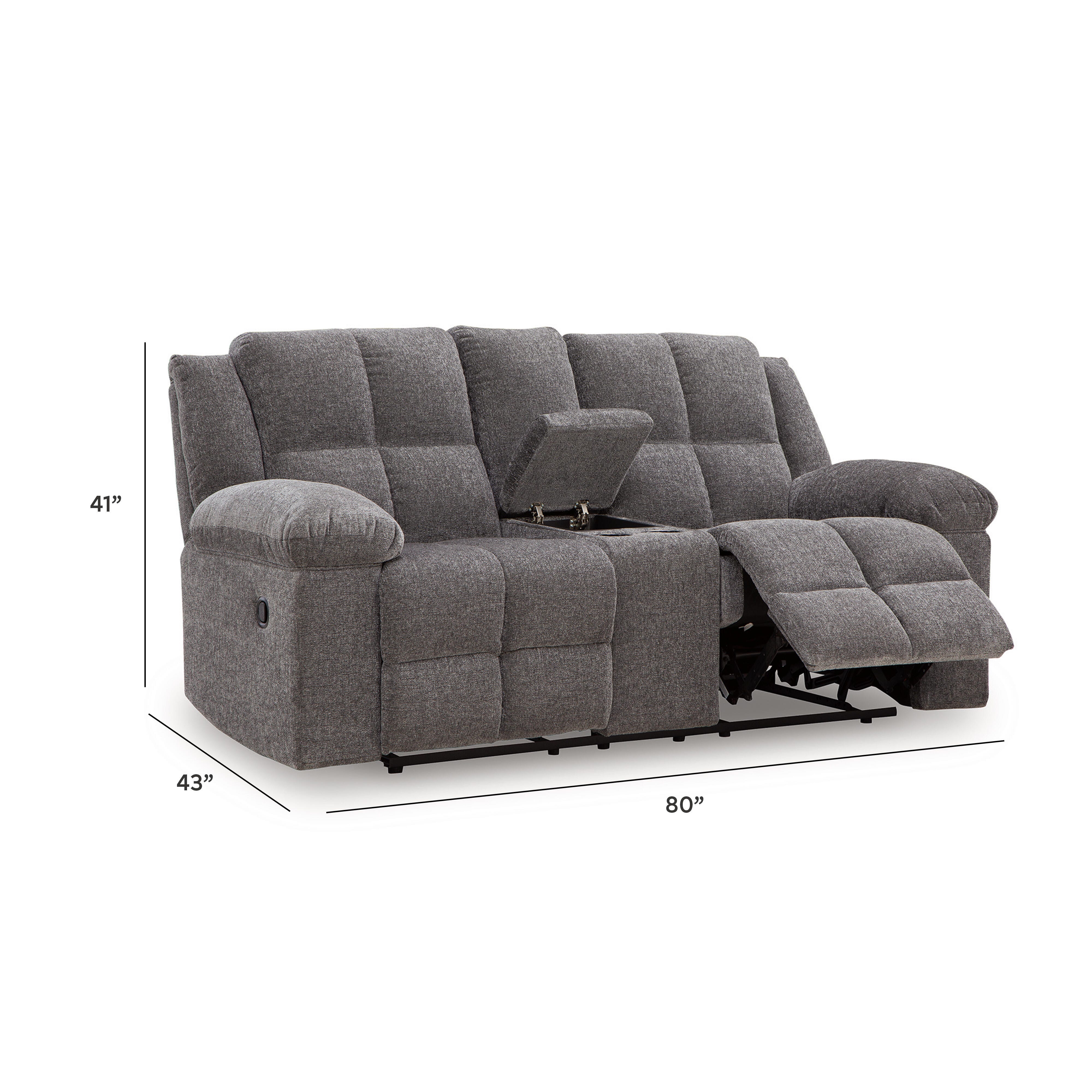 Orlen Reclining Loveseat with Console, , large