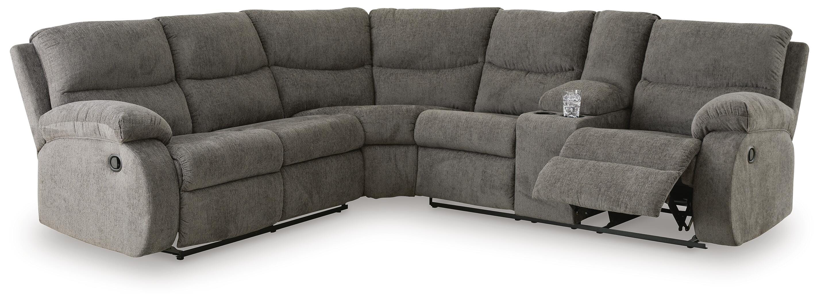 Museum 2-Piece Manual Reclining Sectional | Ashley