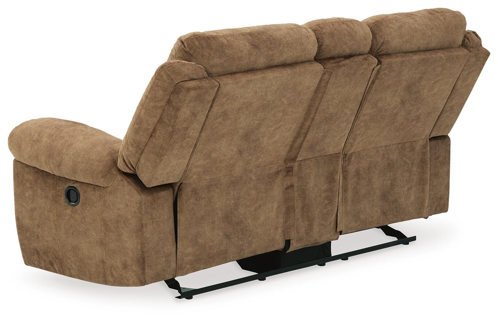 Huddle-Up Glider Reclining Loveseat with Console, , large