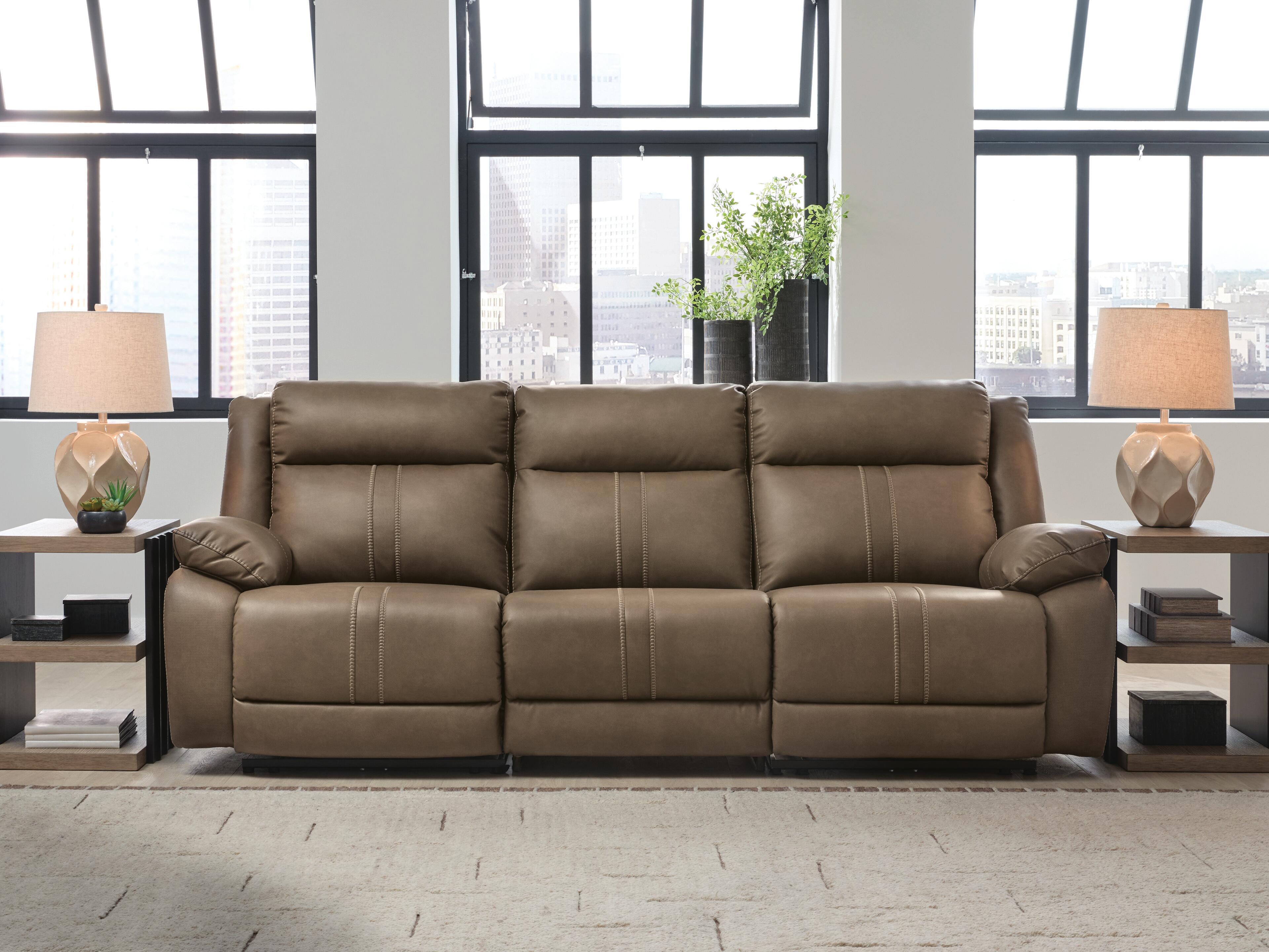 Max-Media 3-Piece Power Sectional Reclining Sofa, , rollover