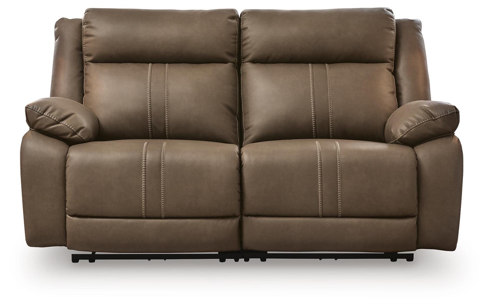 Max-Media 2-Piece Power Reclining Sectional Loveseat, , large