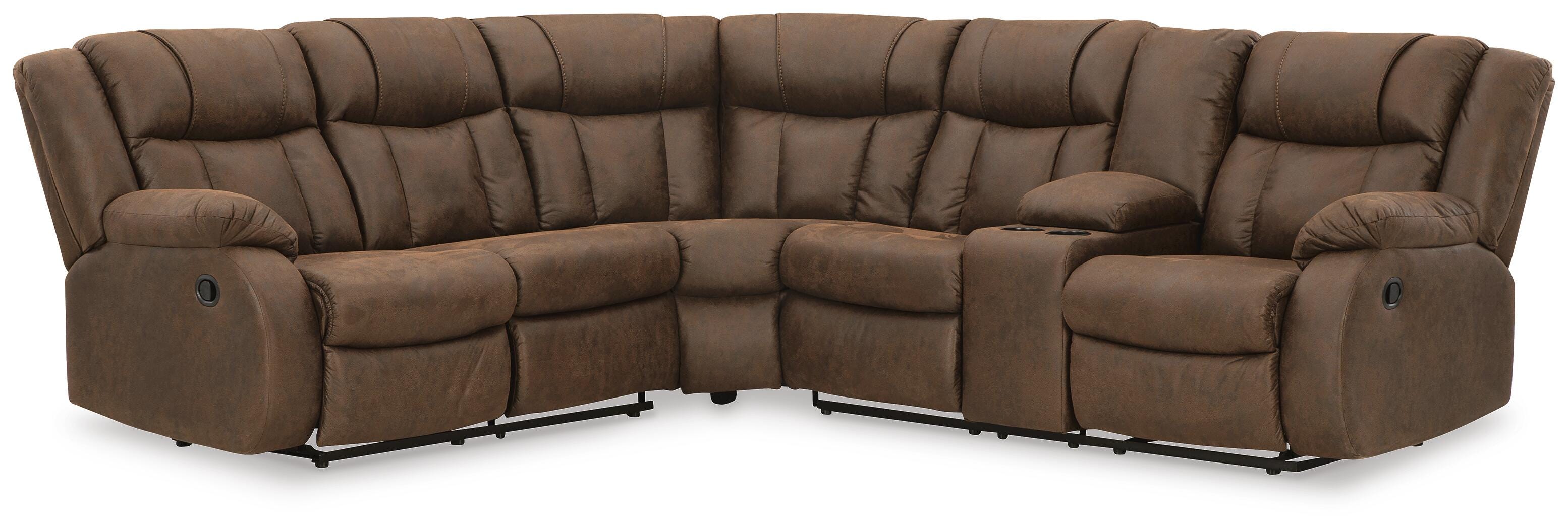 Sofá seccional reclinable de 2 piezas Trail Boys - image 1