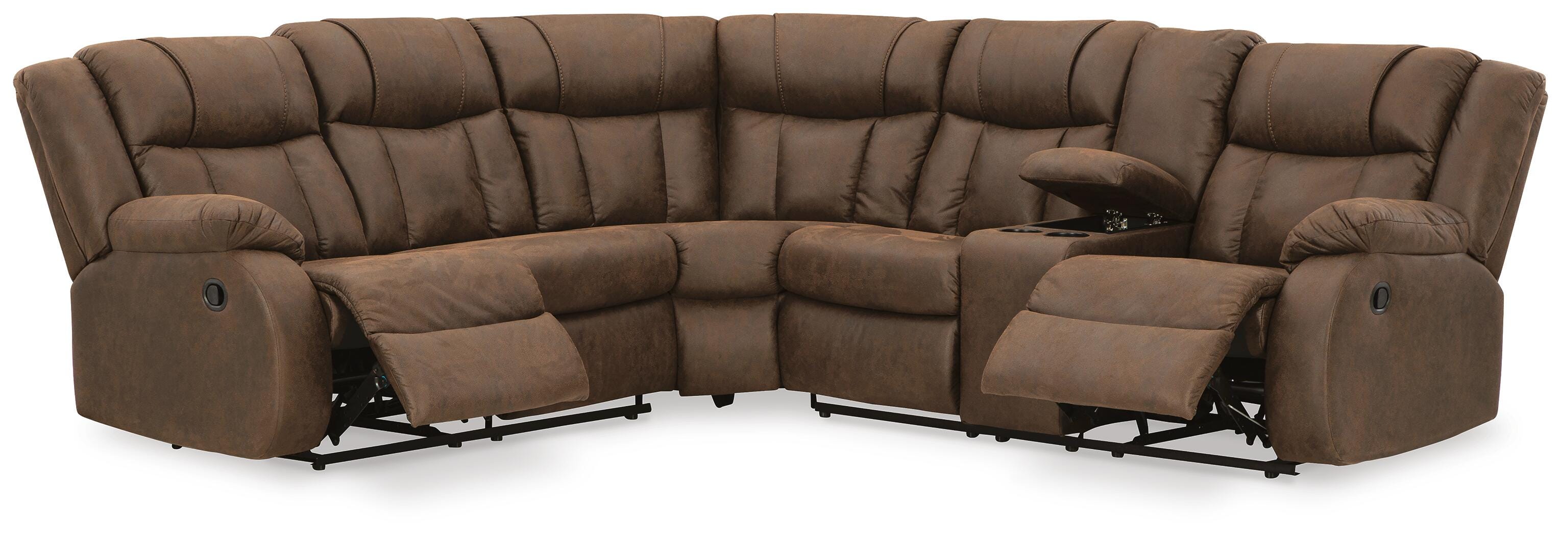Sofá seccional reclinable de 2 piezas Trail Boys - image 3