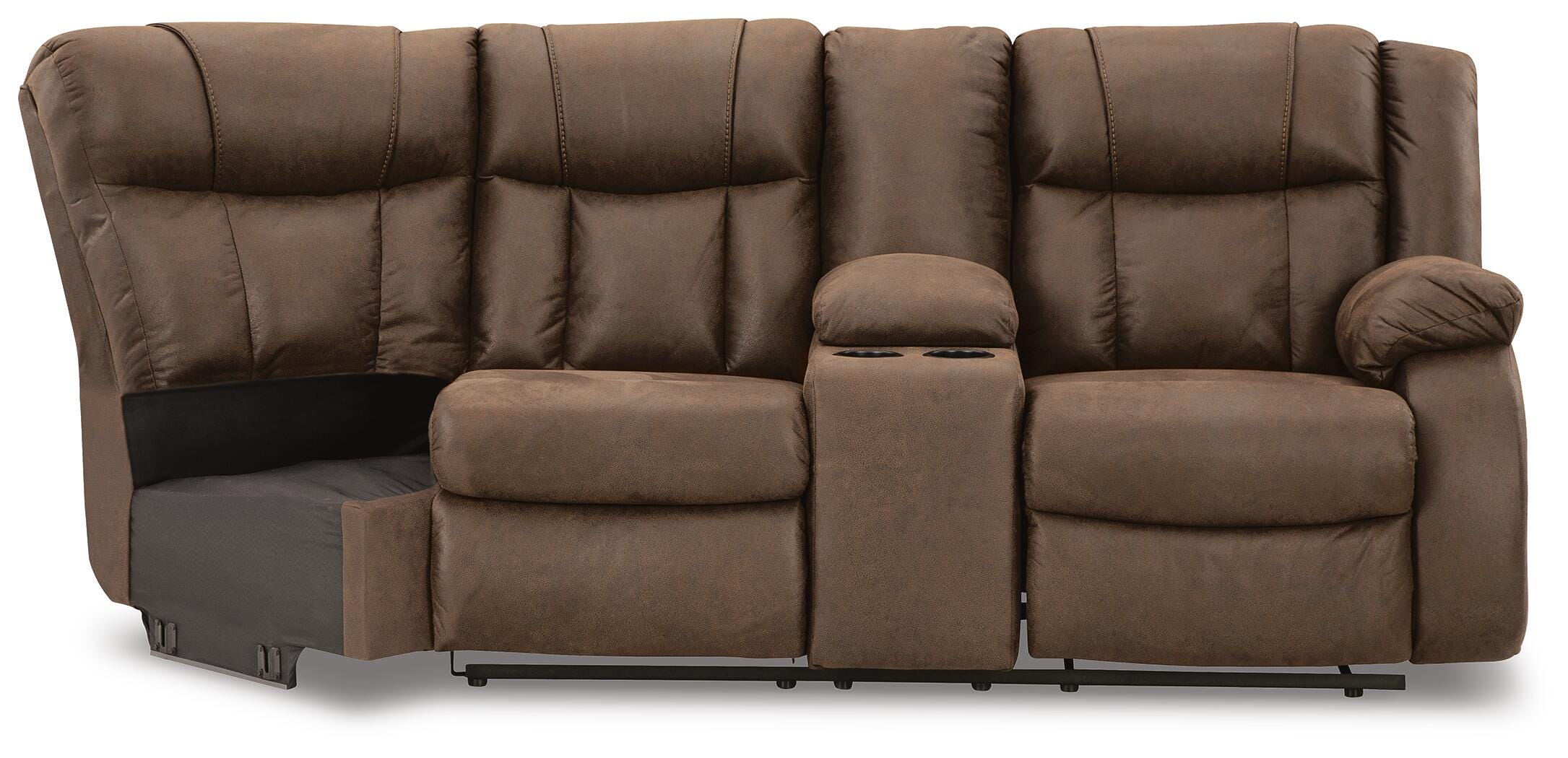 Trail Boys Right-Arm Facing Reclining Loveseat with Console - image 3