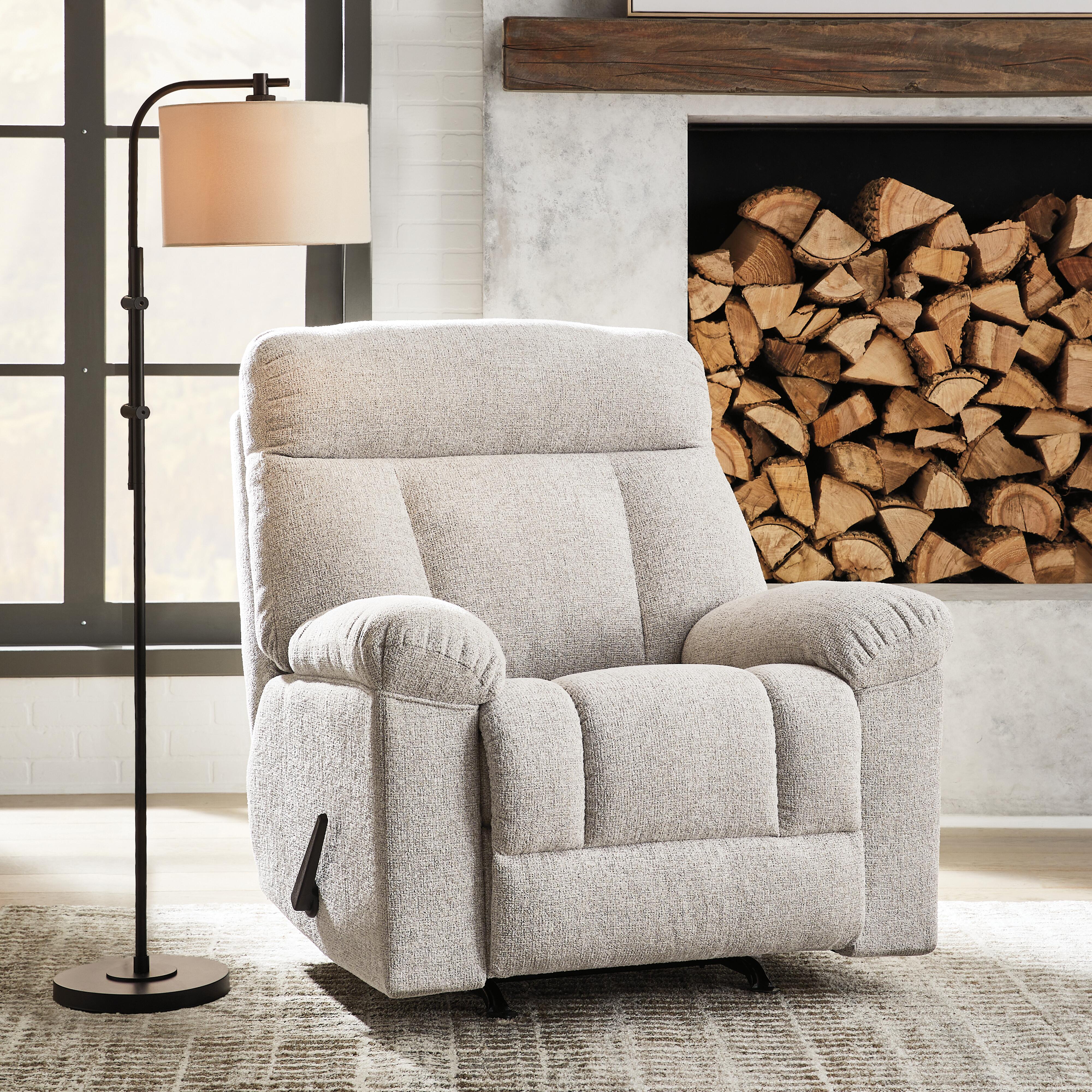 McArlie Recliner, Cobble Stone, large