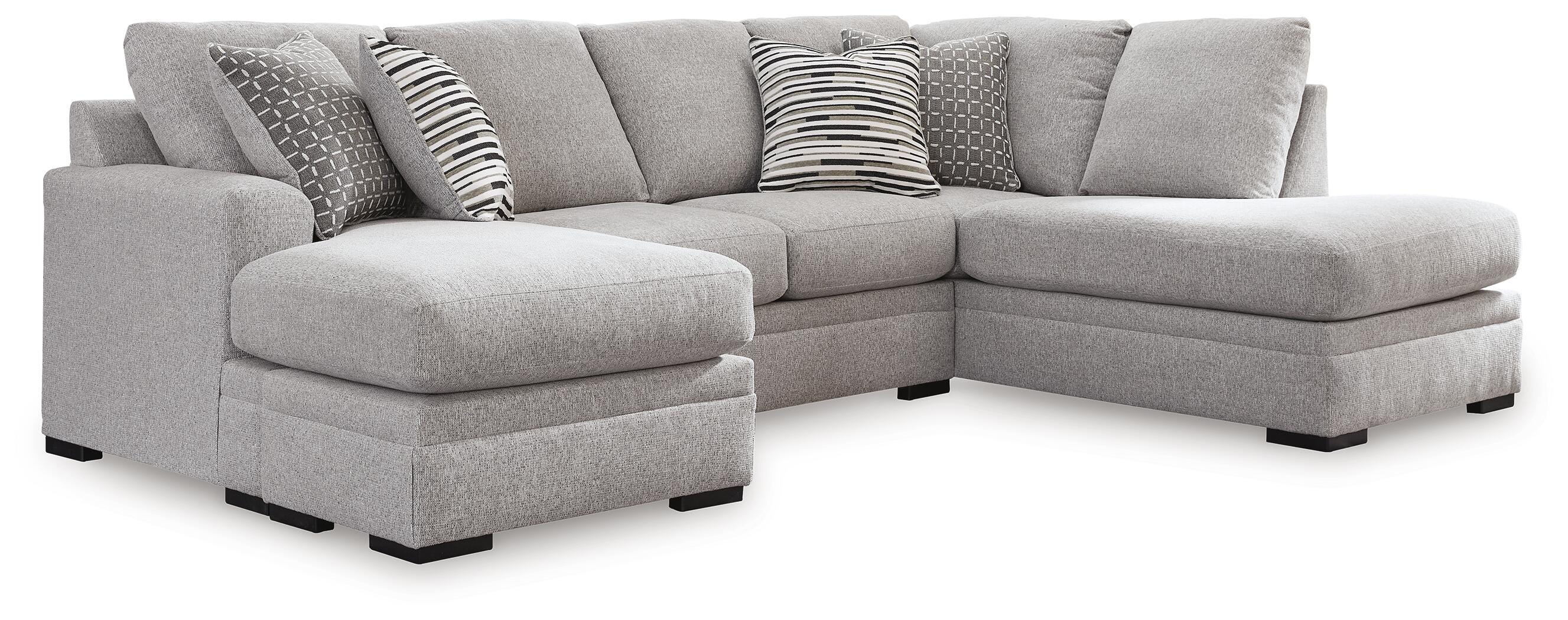 Bresslyn Place 2-Piece Sectional with Chaise, Pewter, large