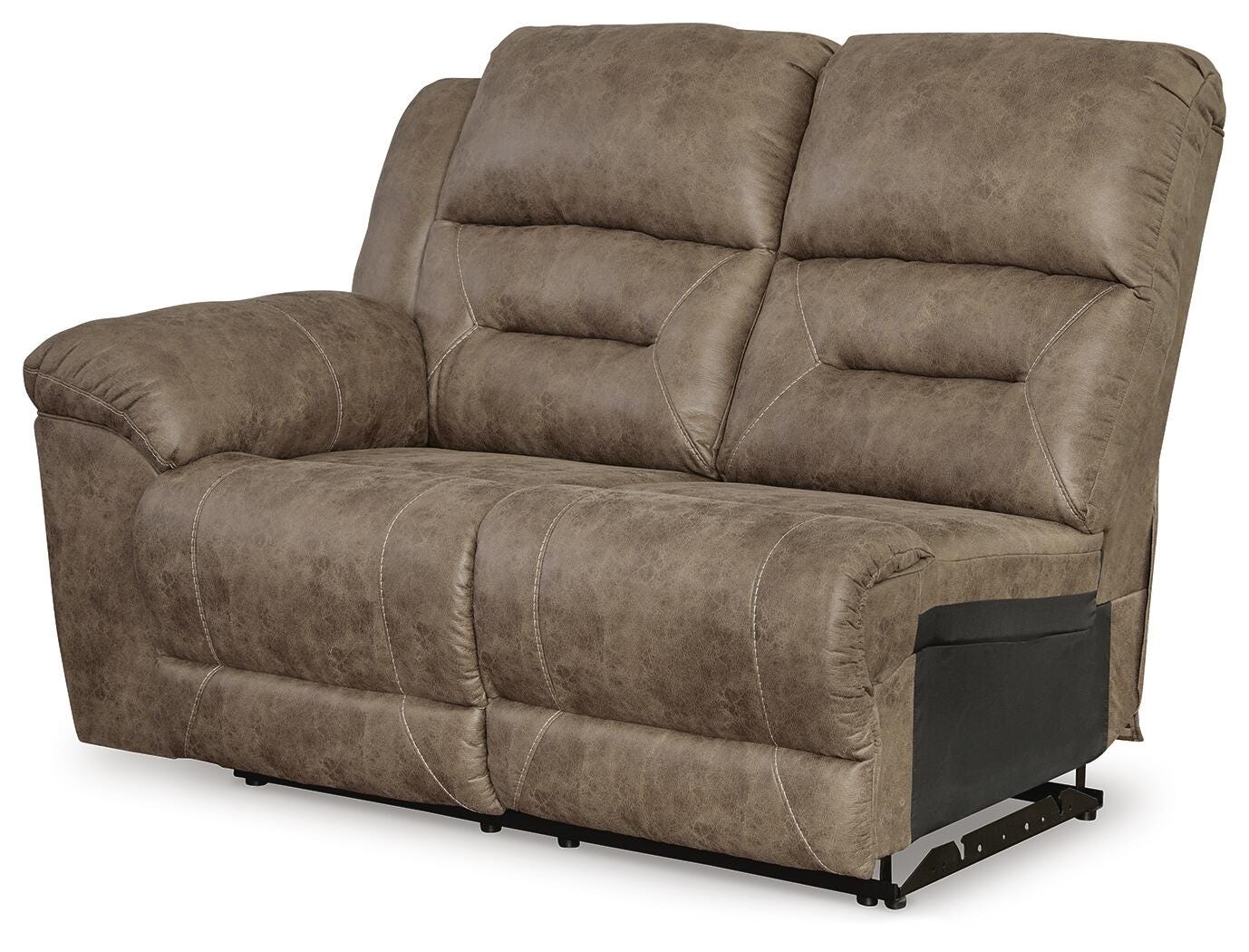 Loveseat reclinable eléctrico Ravenel con brazo izquierdo - image 3
