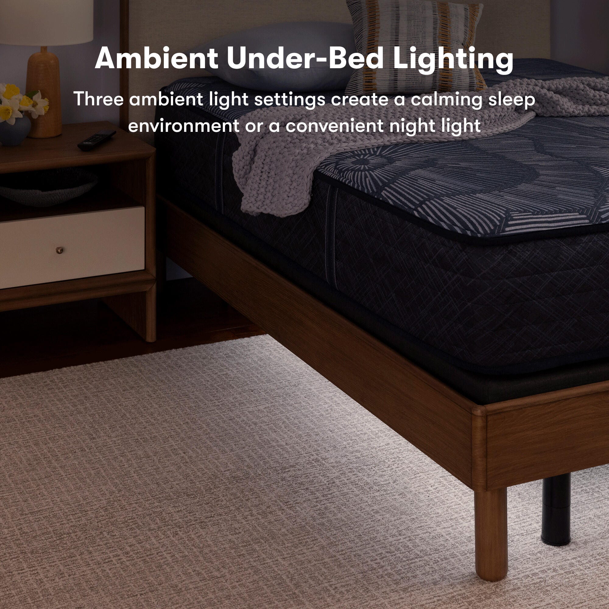 Serta Motion Renew™ Twin XL Adjustable Base, Gray, large