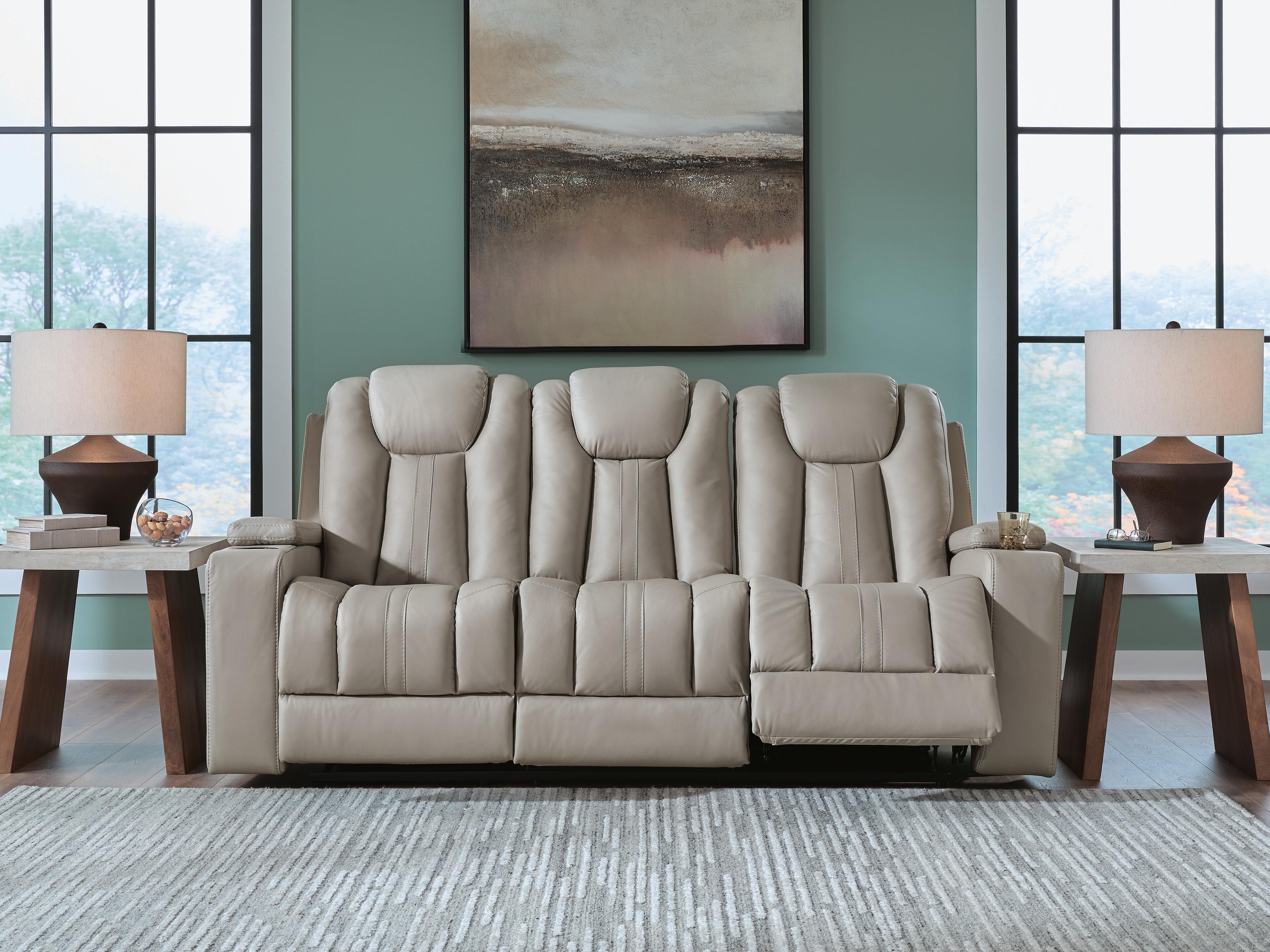 Next Move Reclining Sofa with Drop Down Table, , rollover