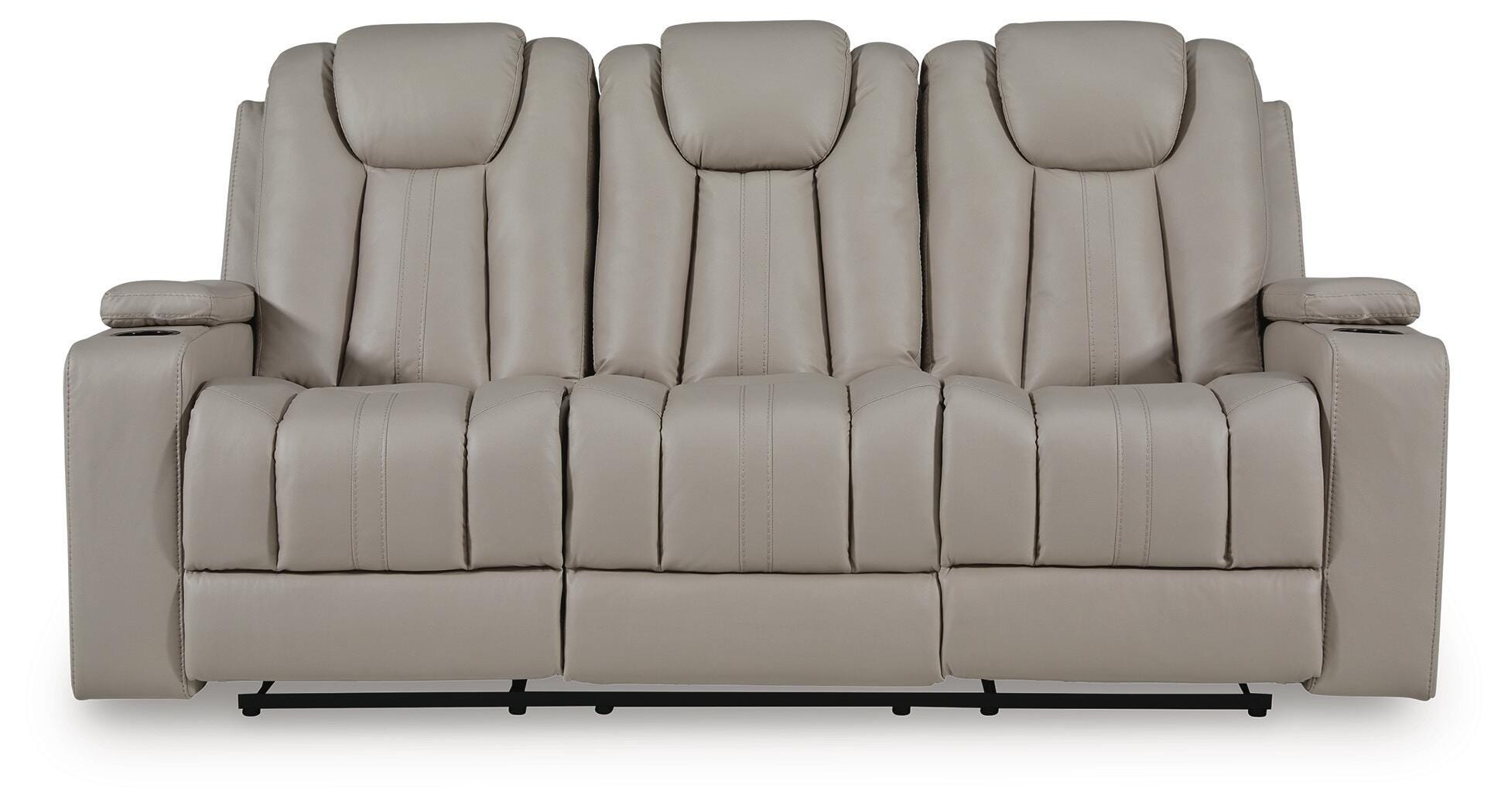 Next Move Reclining Sofa with Drop Down Table, , large