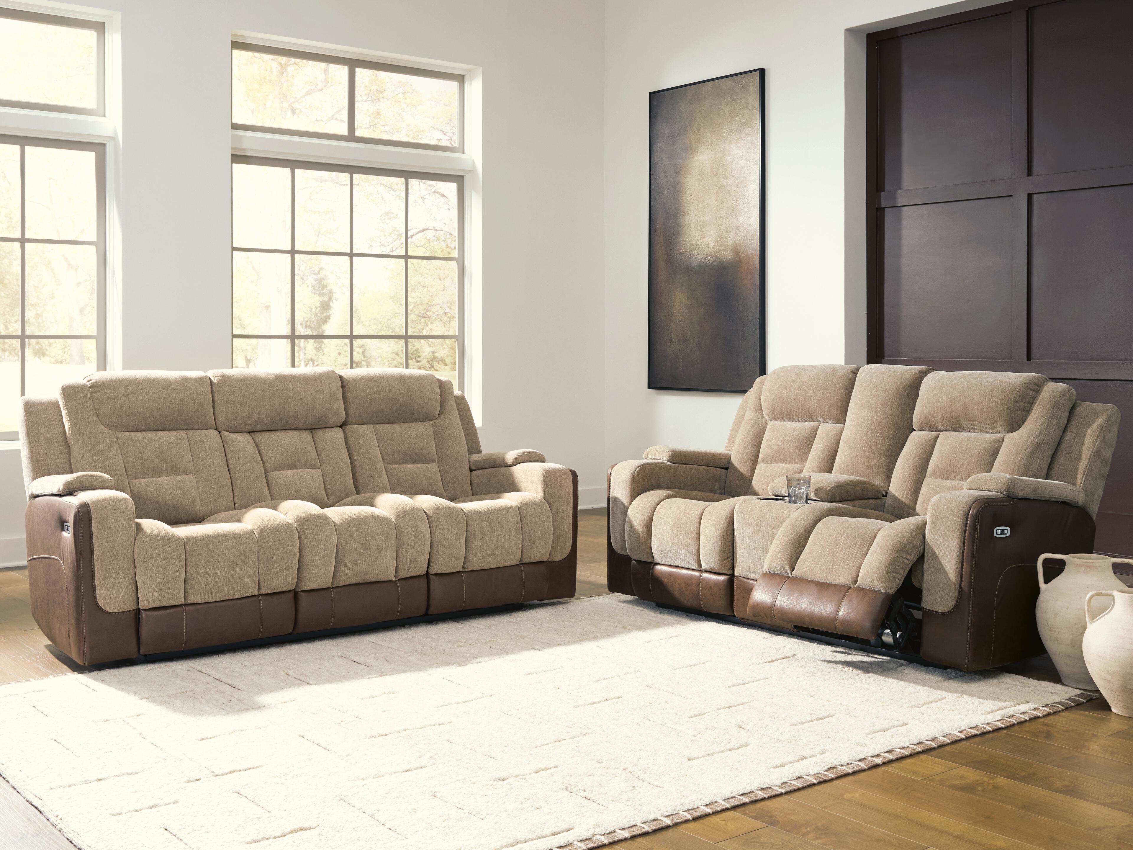 Ultimax Sofa and Loveseat, Brownstone, large