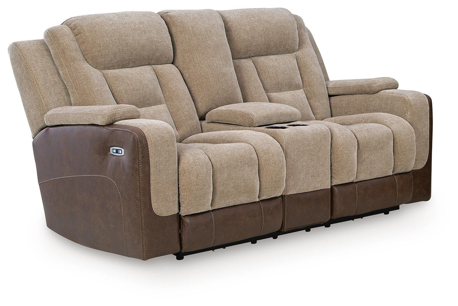 Picture of MIXED MOTION POWER RECLINING LOVESEAT WITH CONSOLE