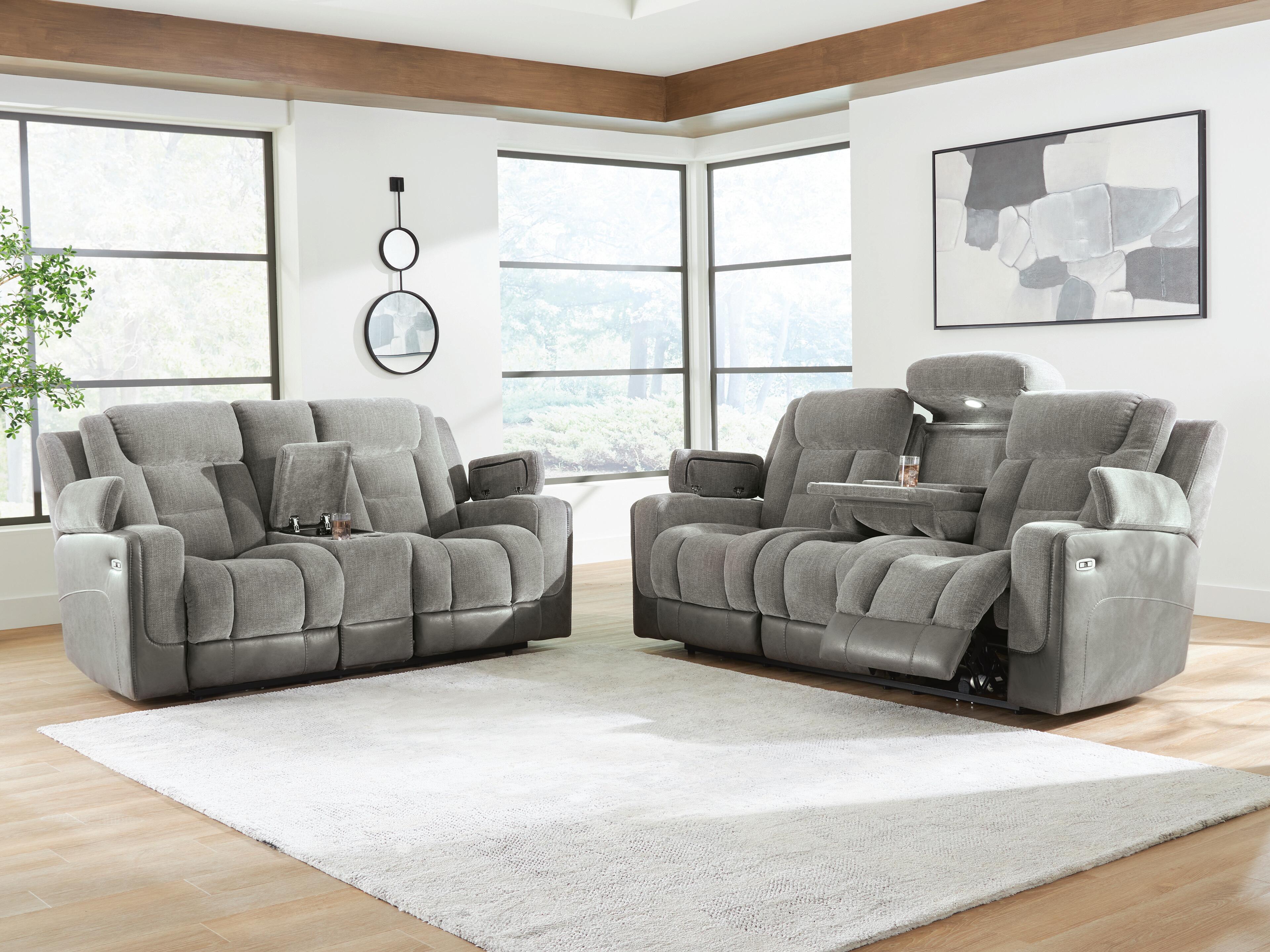 Ultimax Sofa and Loveseat, Shadow, large
