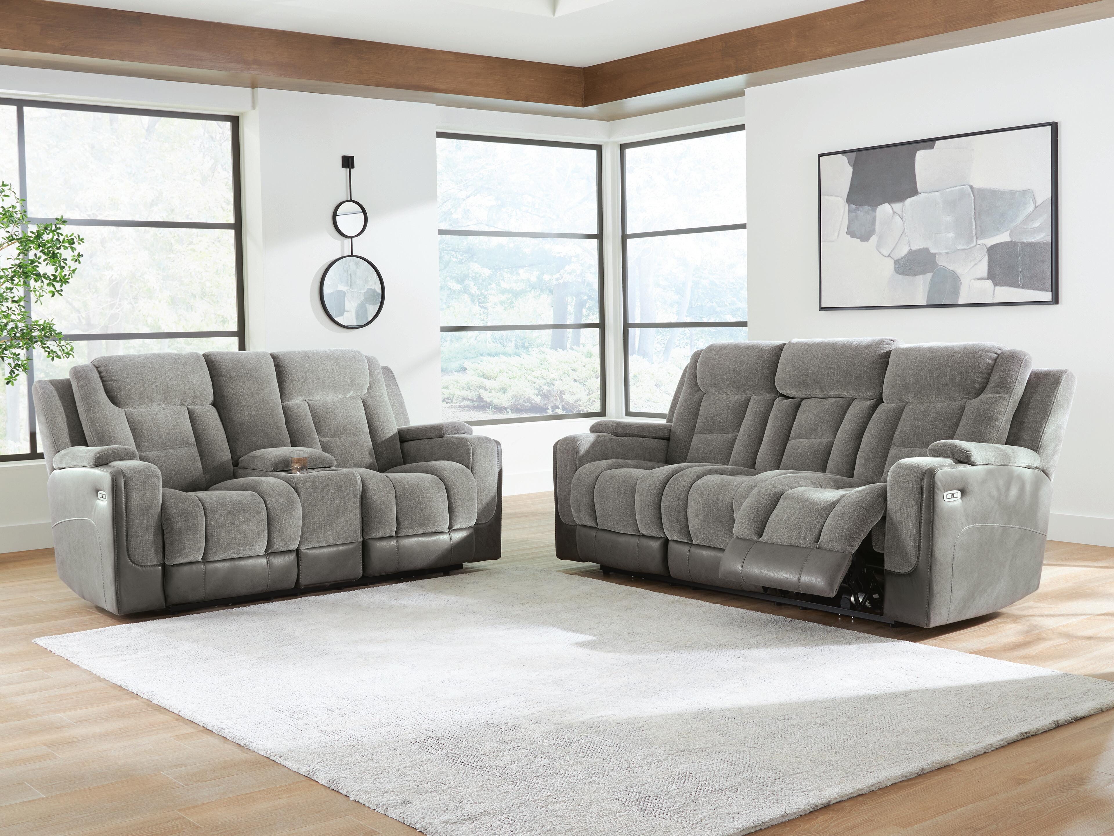 Ultimax Sofa and Loveseat, Shadow, large