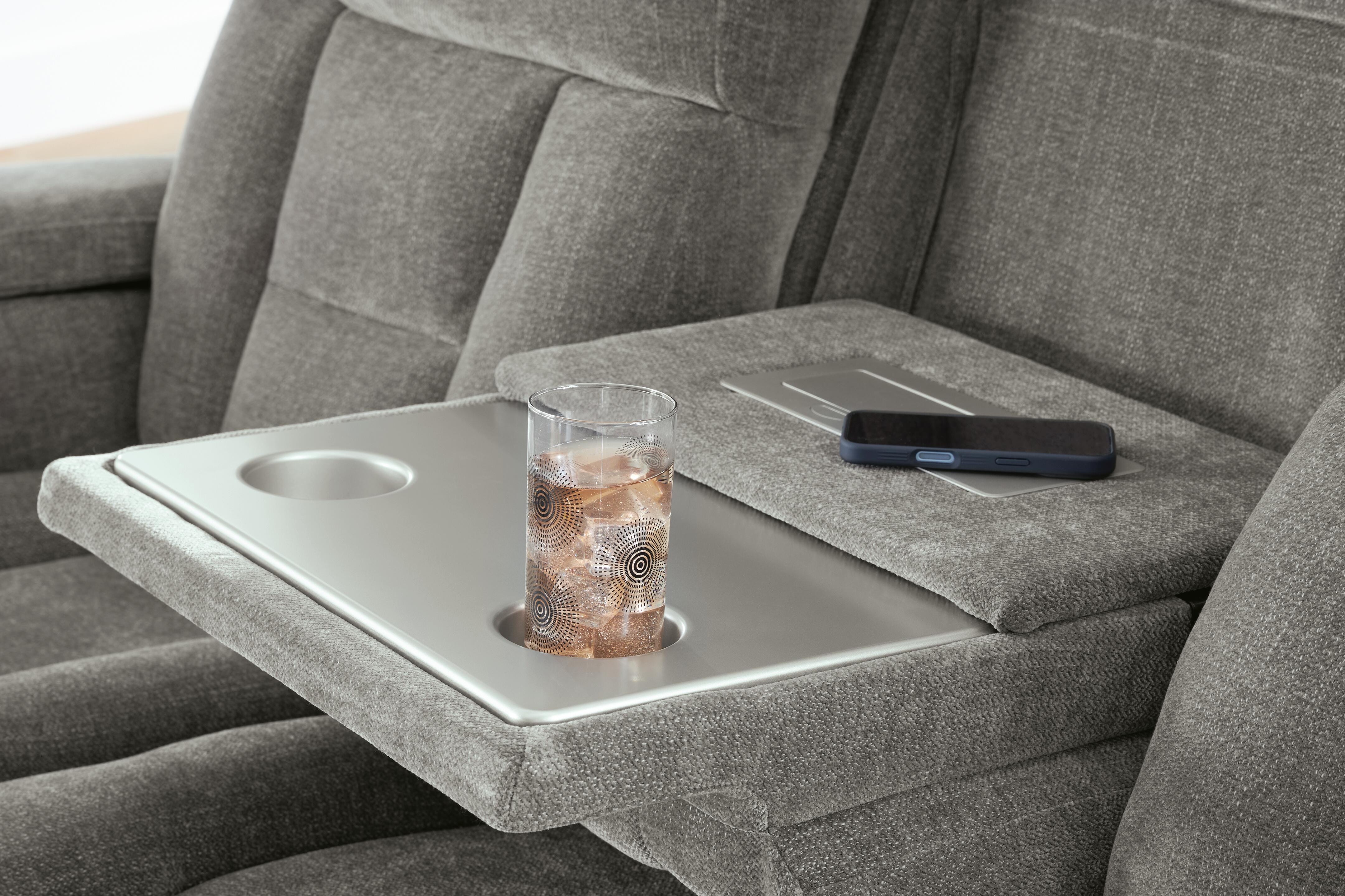 Ultimax Power Reclining Sofa, Shadow, large