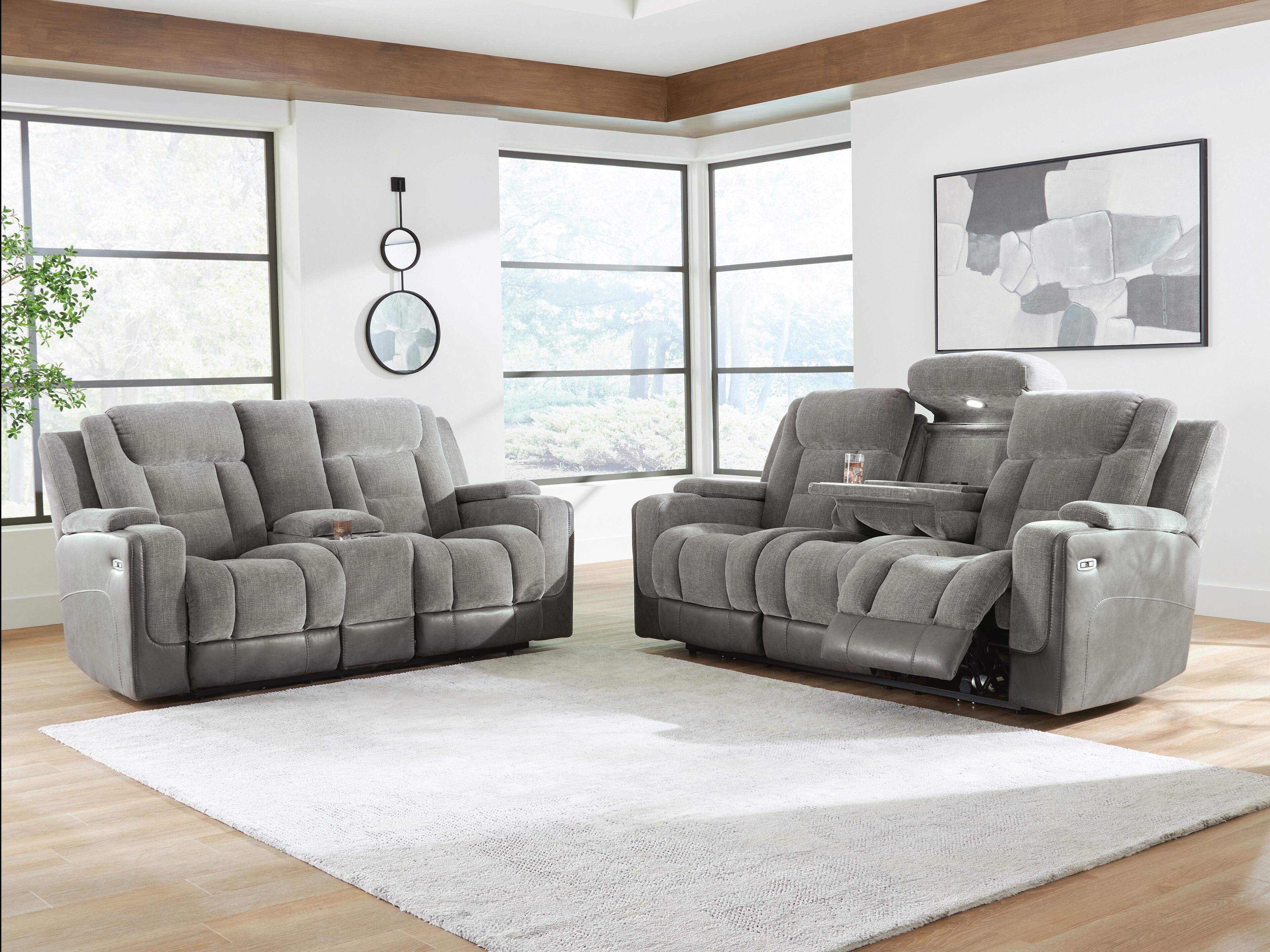 Ultimax Sofa and Loveseat, Shadow, large