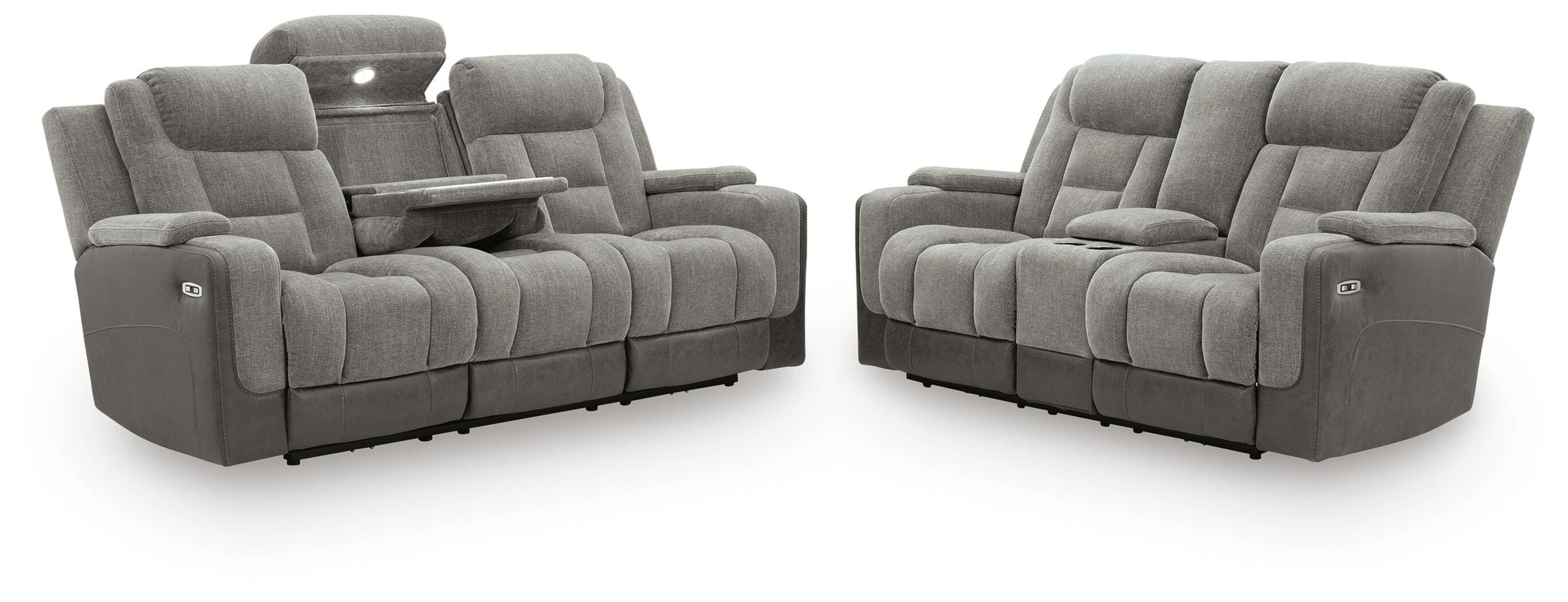 Ultimax Sofa and Loveseat, Shadow, large