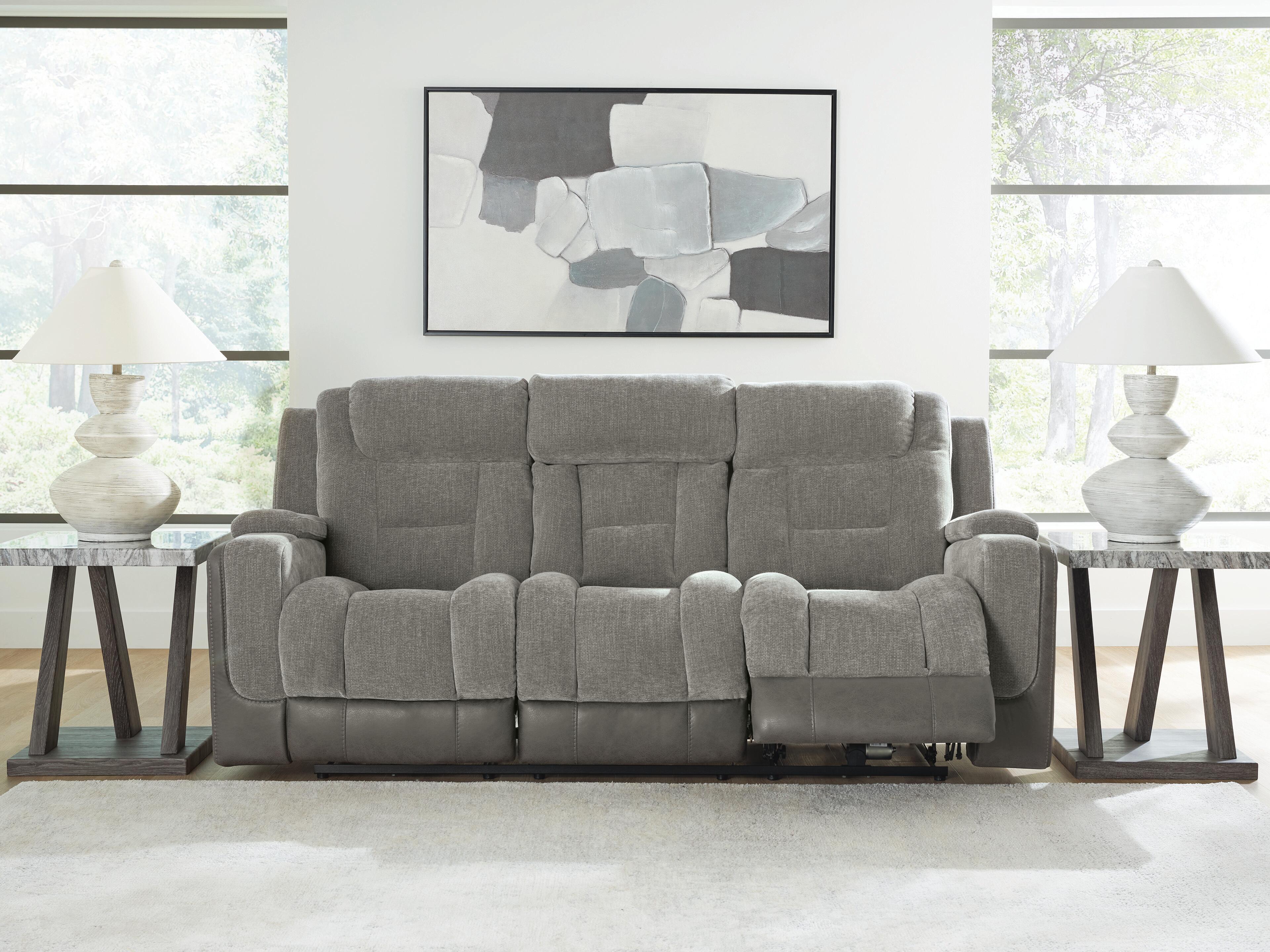 Ultimax Power Reclining Sofa, Shadow, large