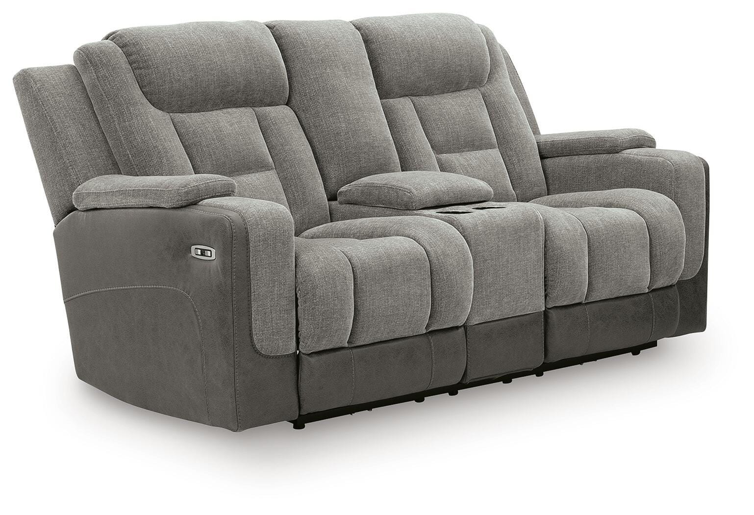 Picture of MIXED MOTION POWER RECLINING LOVESEAT WITH CONSOLE