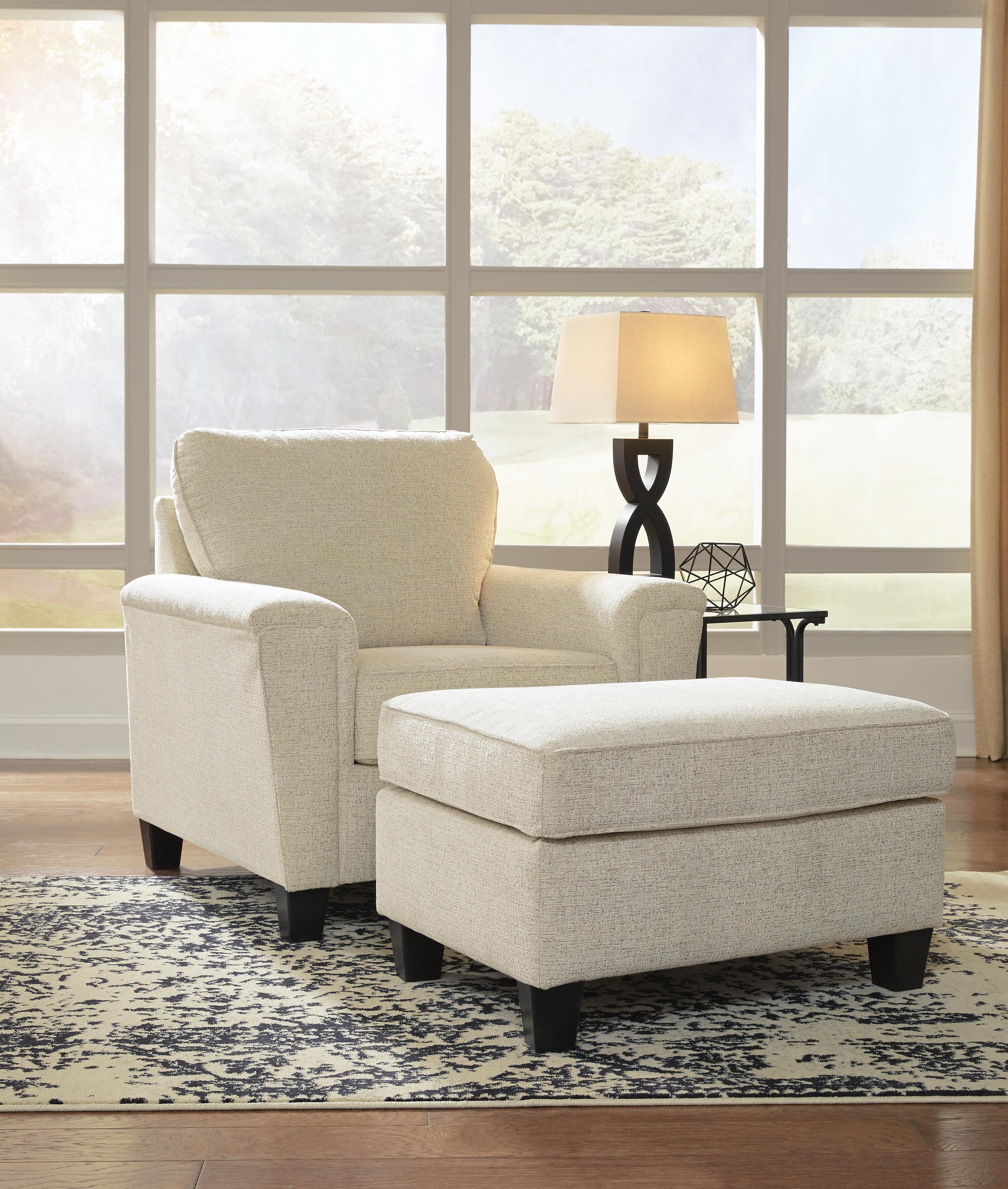 Abinger Chair and Ottoman - image 1