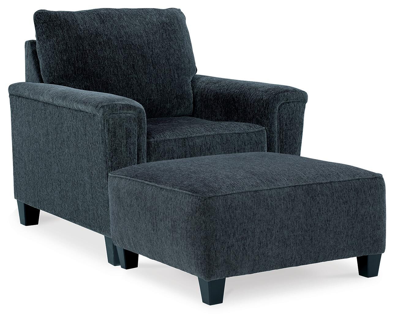 Abinger Chair and Oversized Ottoman - image 1