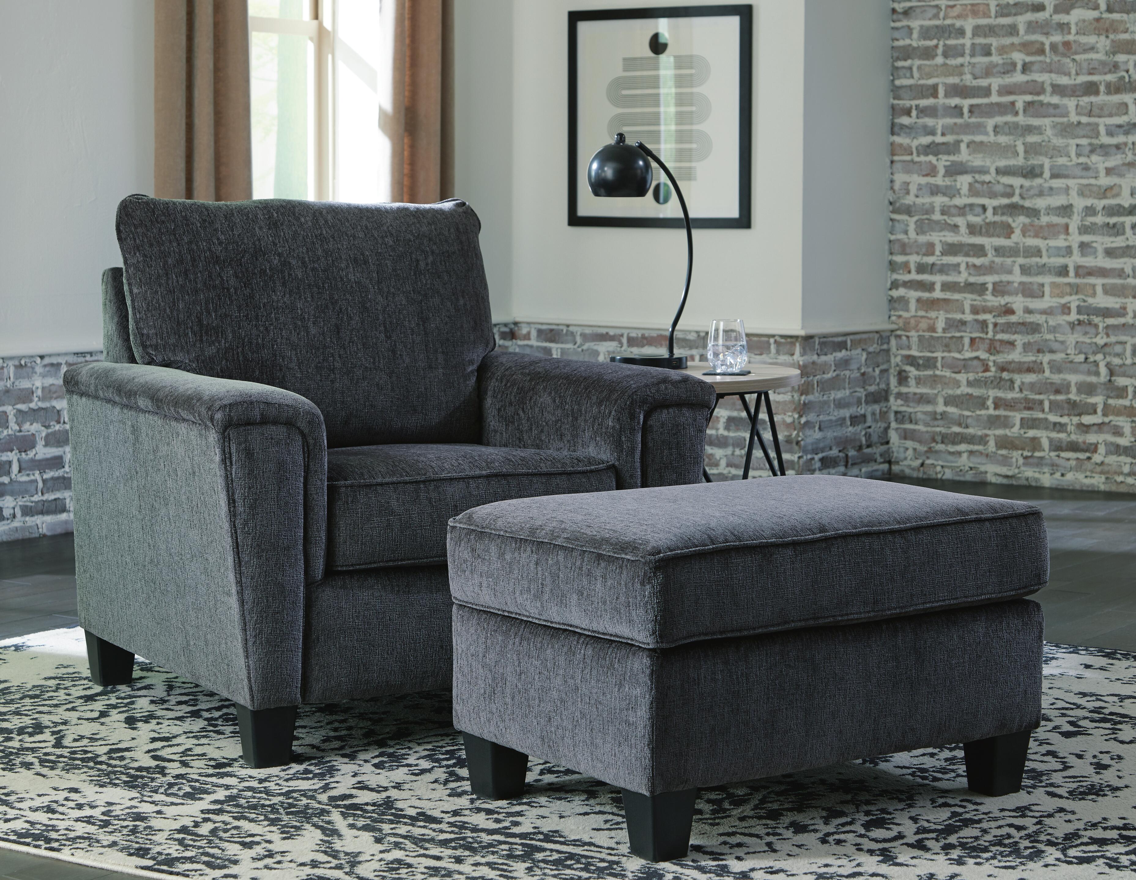 Abinger Chair and Ottoman - image 1