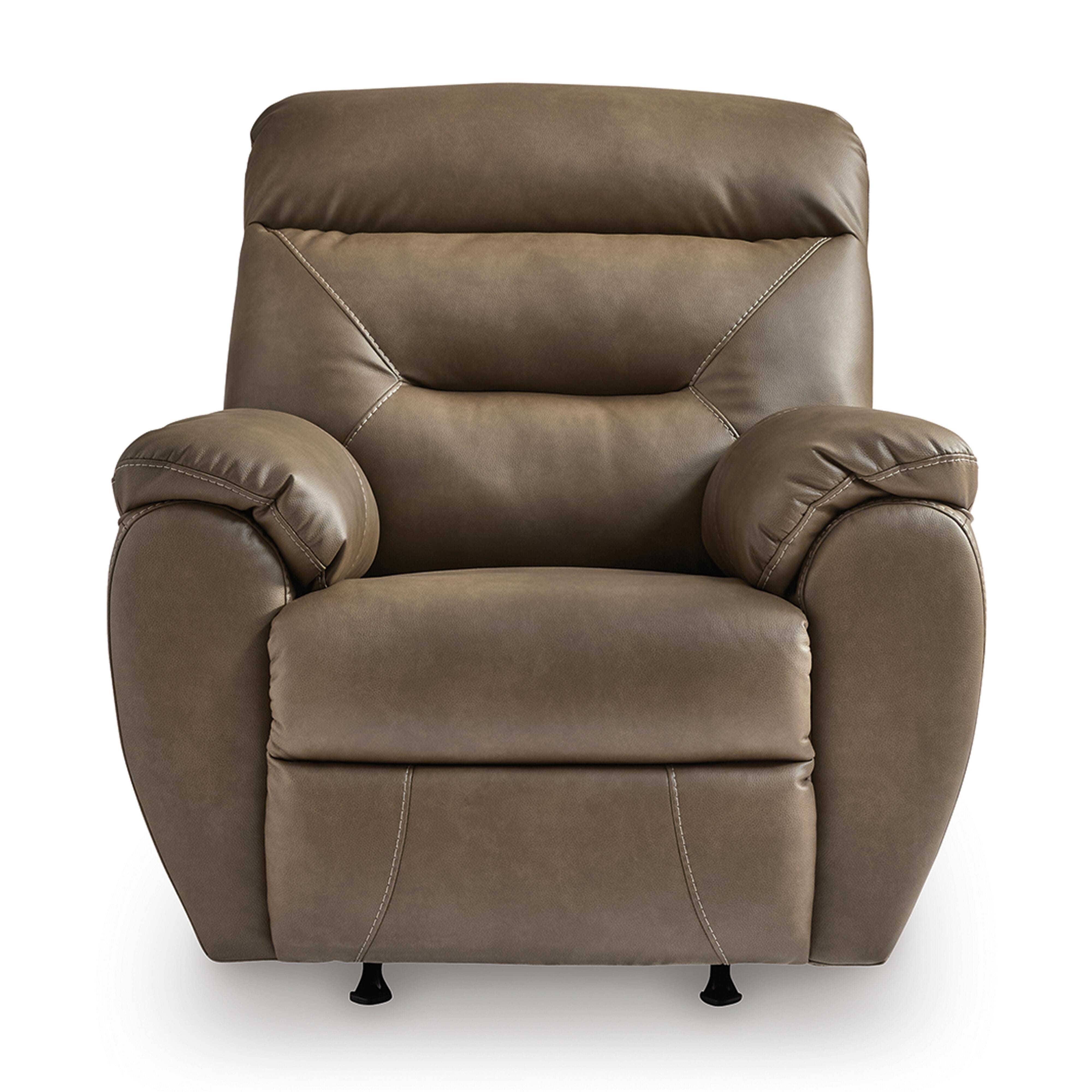 Pittsman Recliner, Biscotti, large