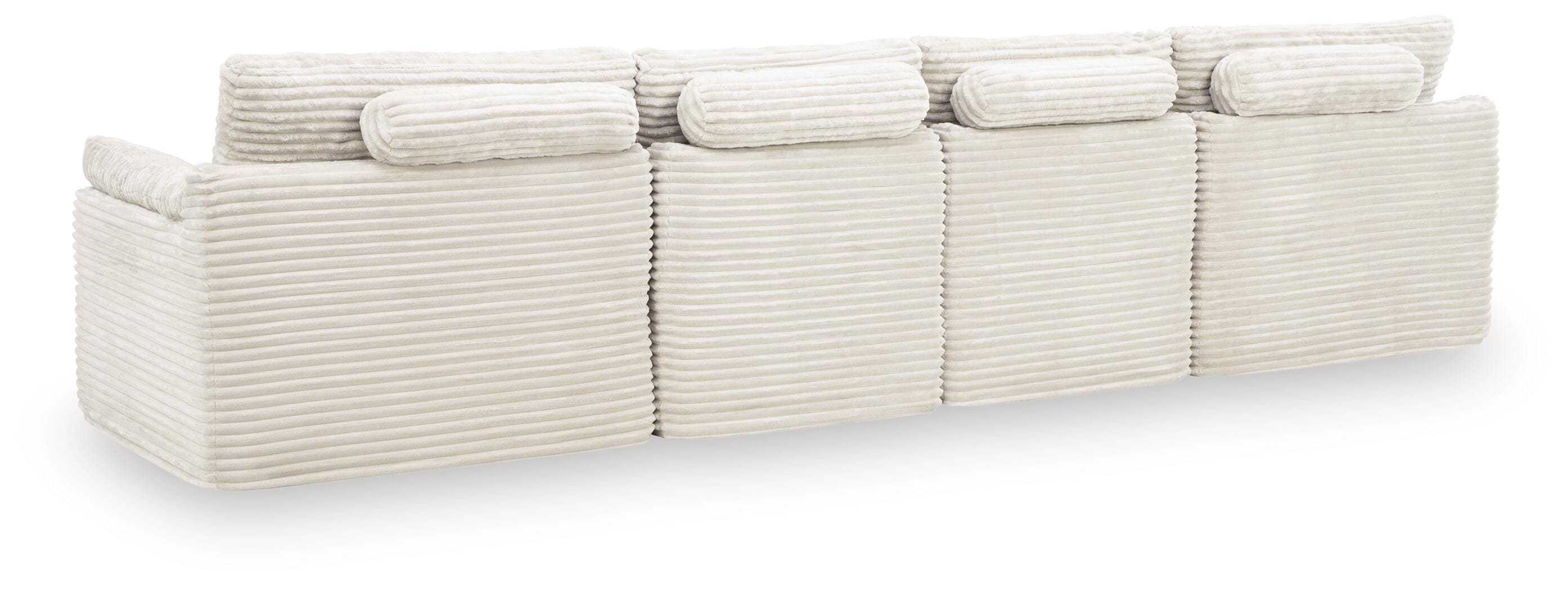 Canefield 4-Piece Sectional with Ottoman - image 6