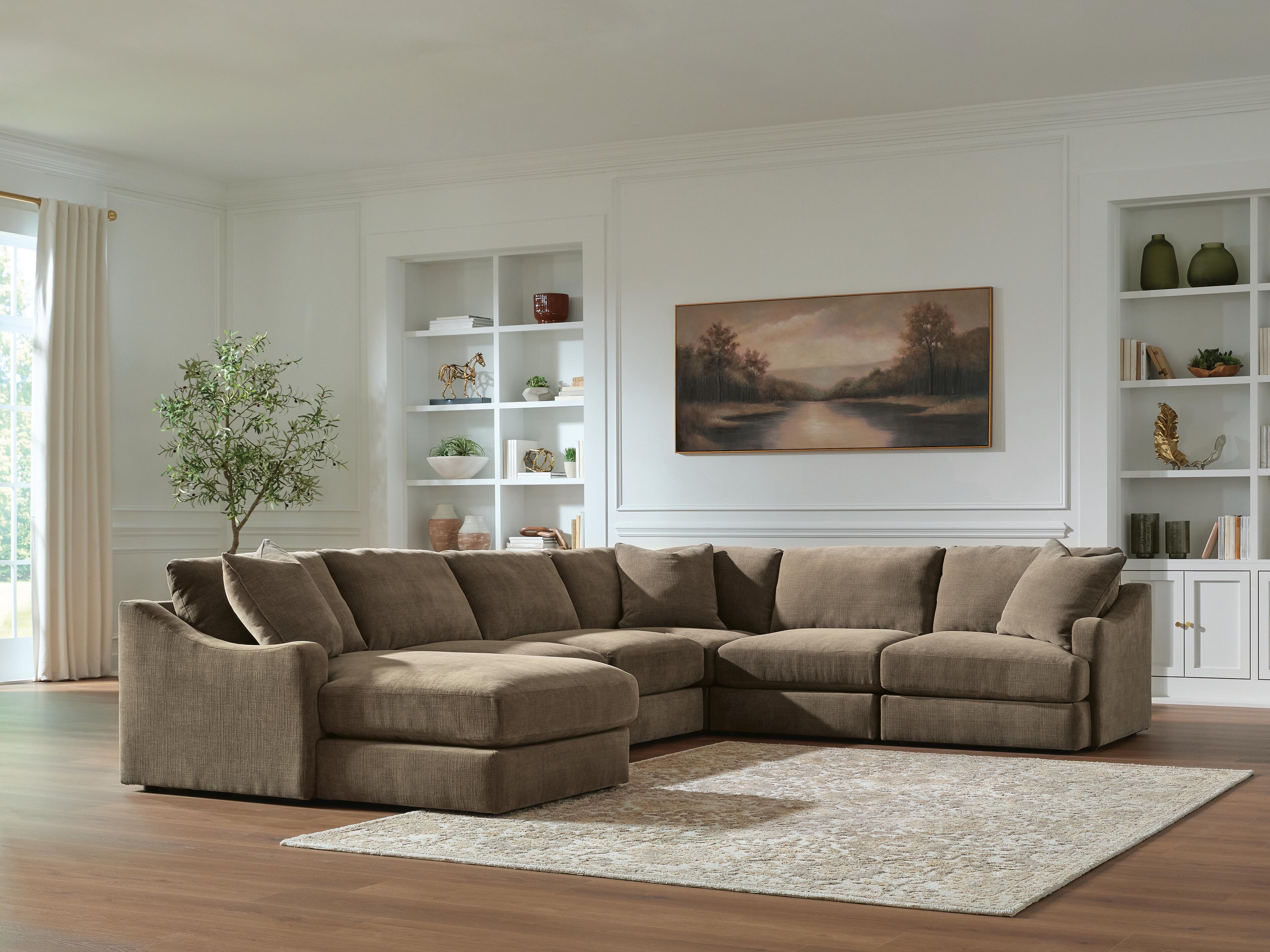 Seccional Ella Grove de 6 piezas con chaise longue - image 1