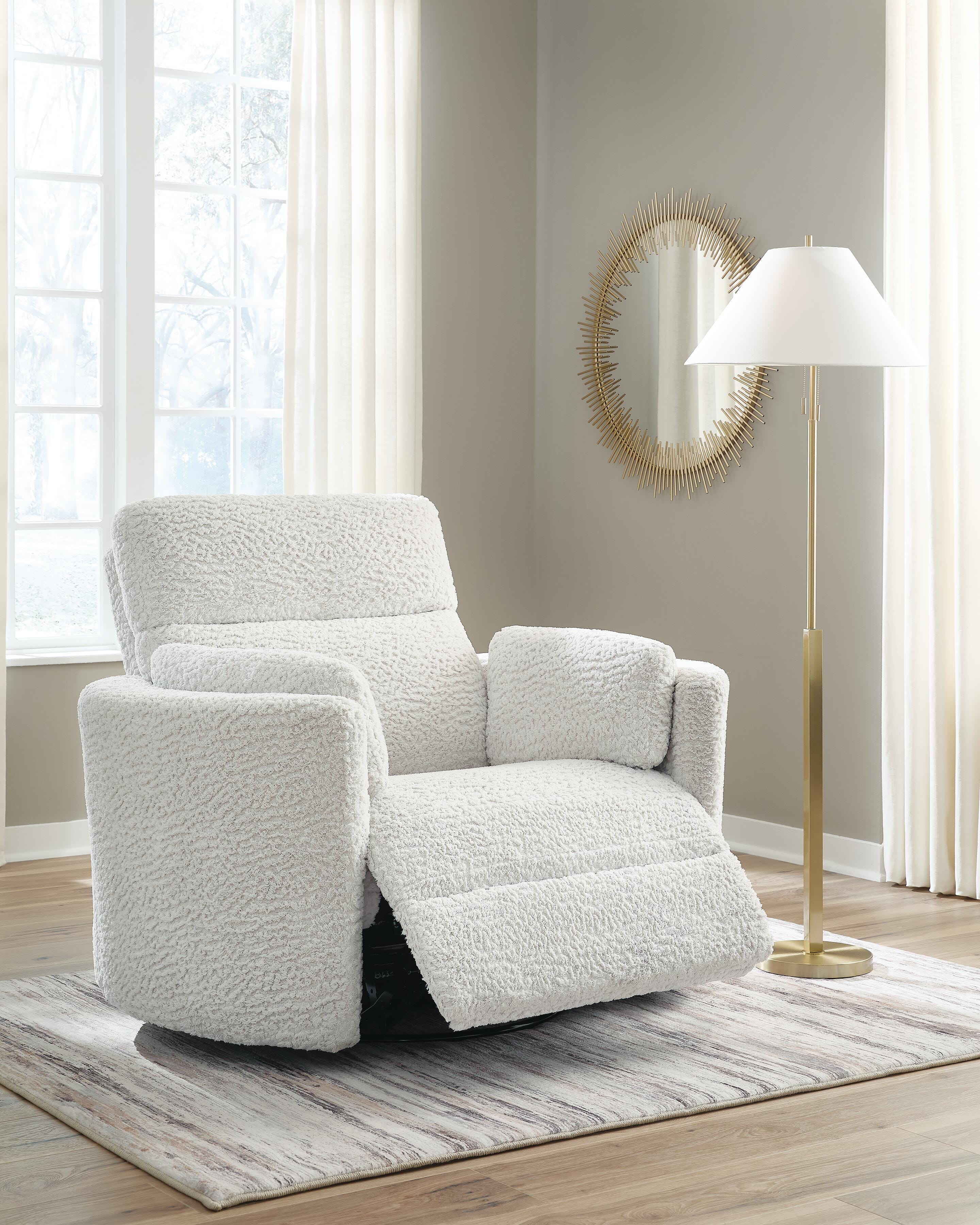 Moonrae Swivel Power Glider Recliner - image 6