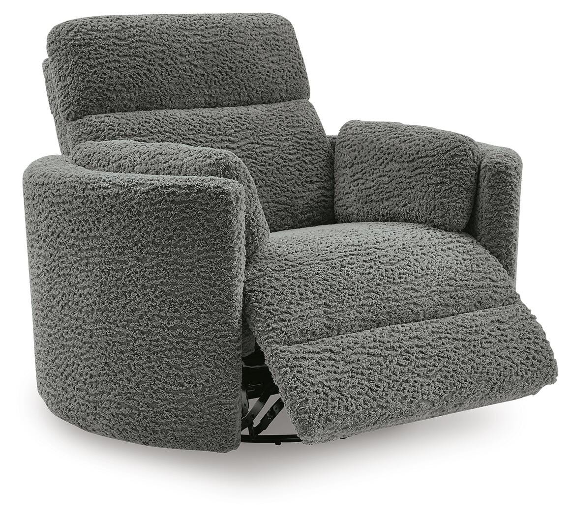 Moonrae Swivel Power Glider Recliner - image 3