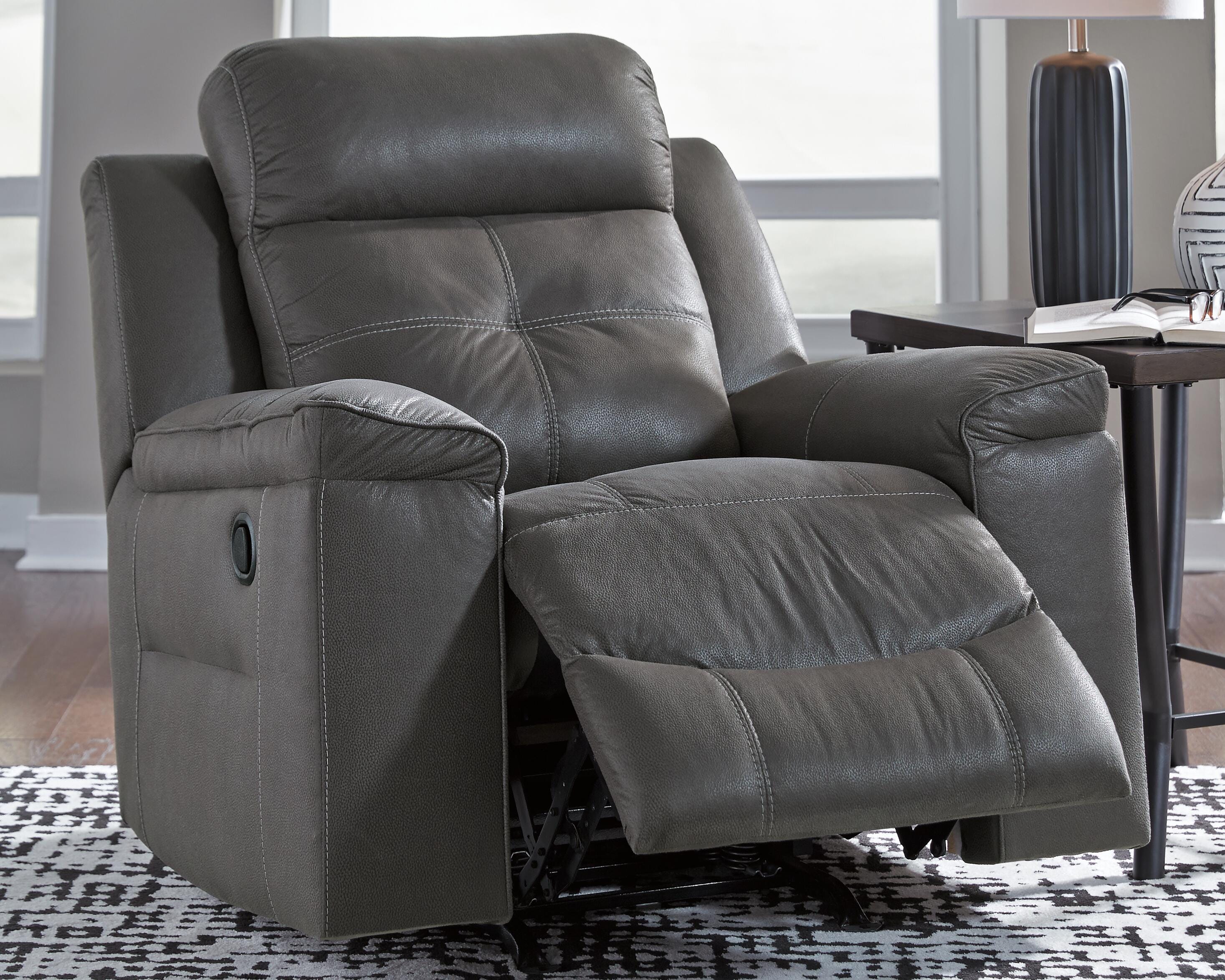 Jesolo Recliner, Dark Gray, rollover